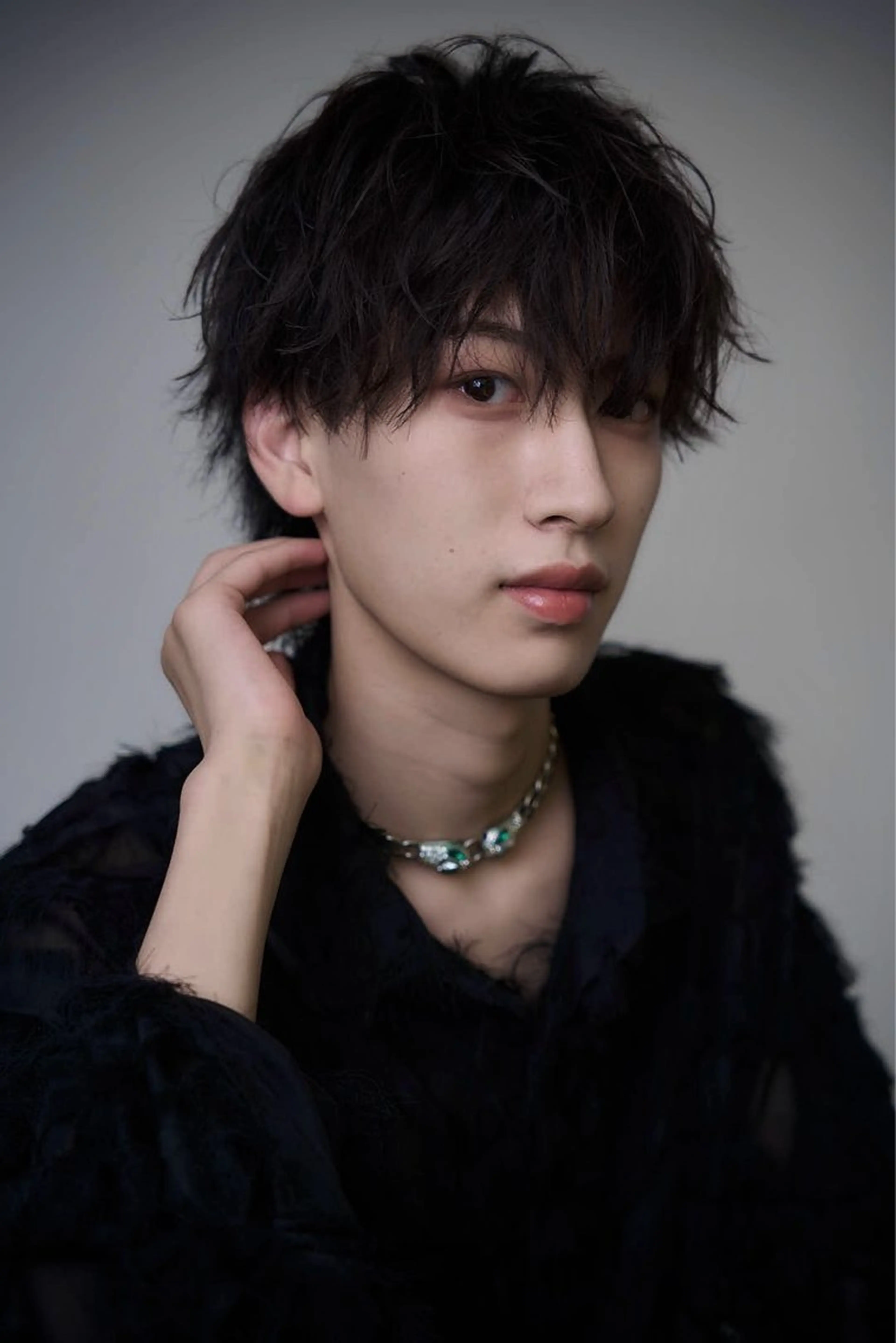 メンズ ヘアセット 久後清斗 クゴサヤトのヘアスタイル