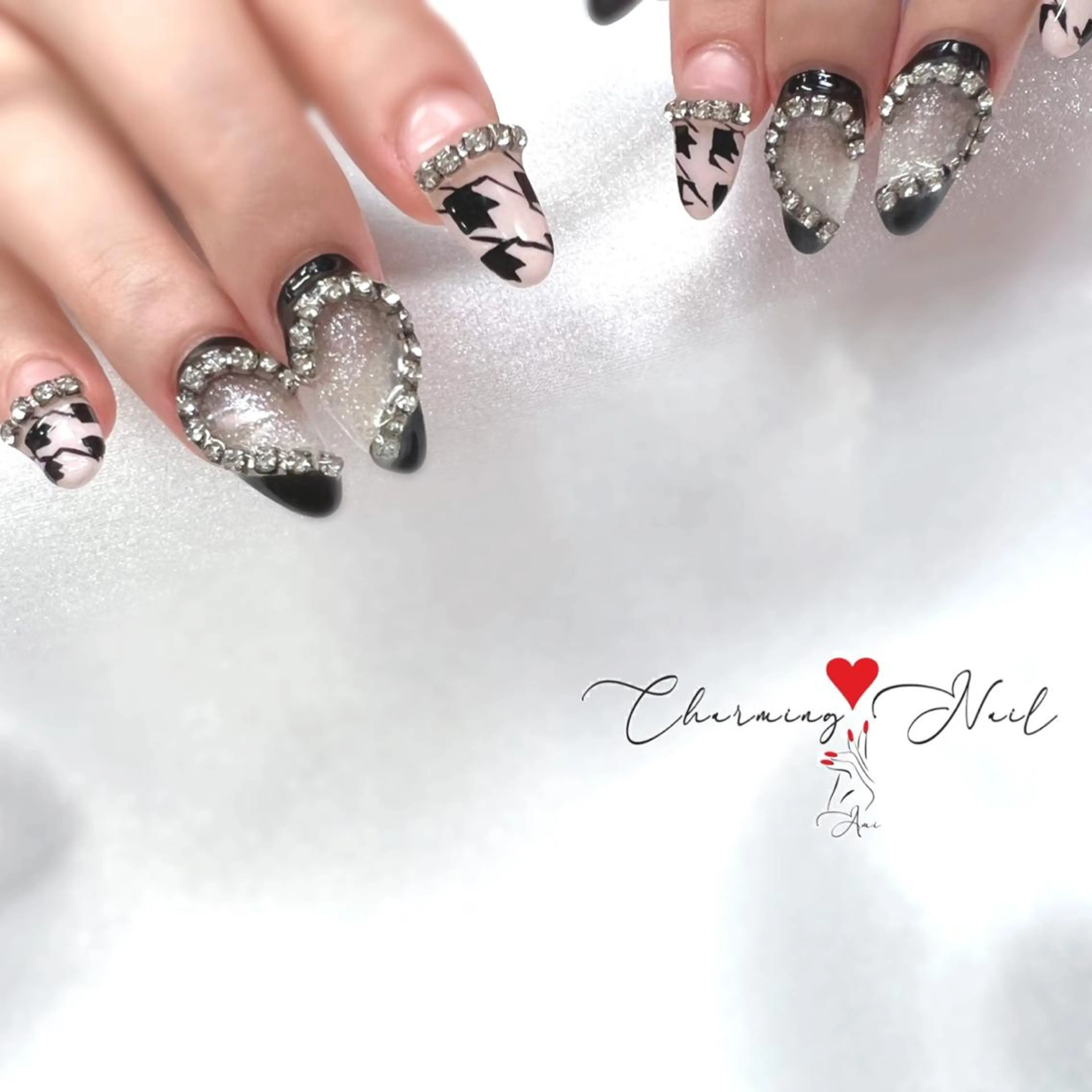 ネイル ハート 持ち込み スカルプネイル Charming❤️Nail所属・Nailist Amiのその他イメージ