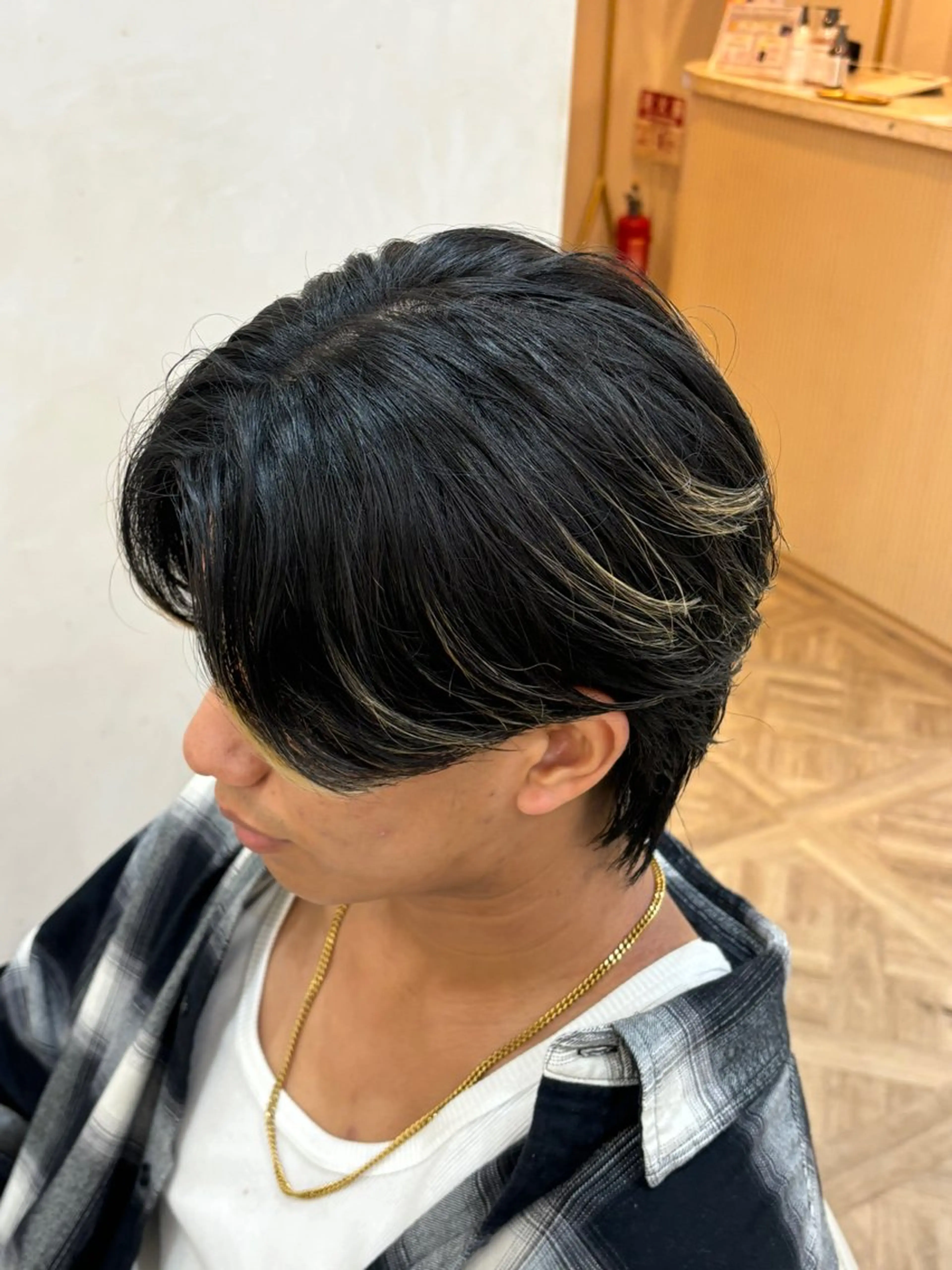 ショート メンズ カット トリートメント パーマ職人DAIKI ツイスパ/波巻きのヘアスタイル