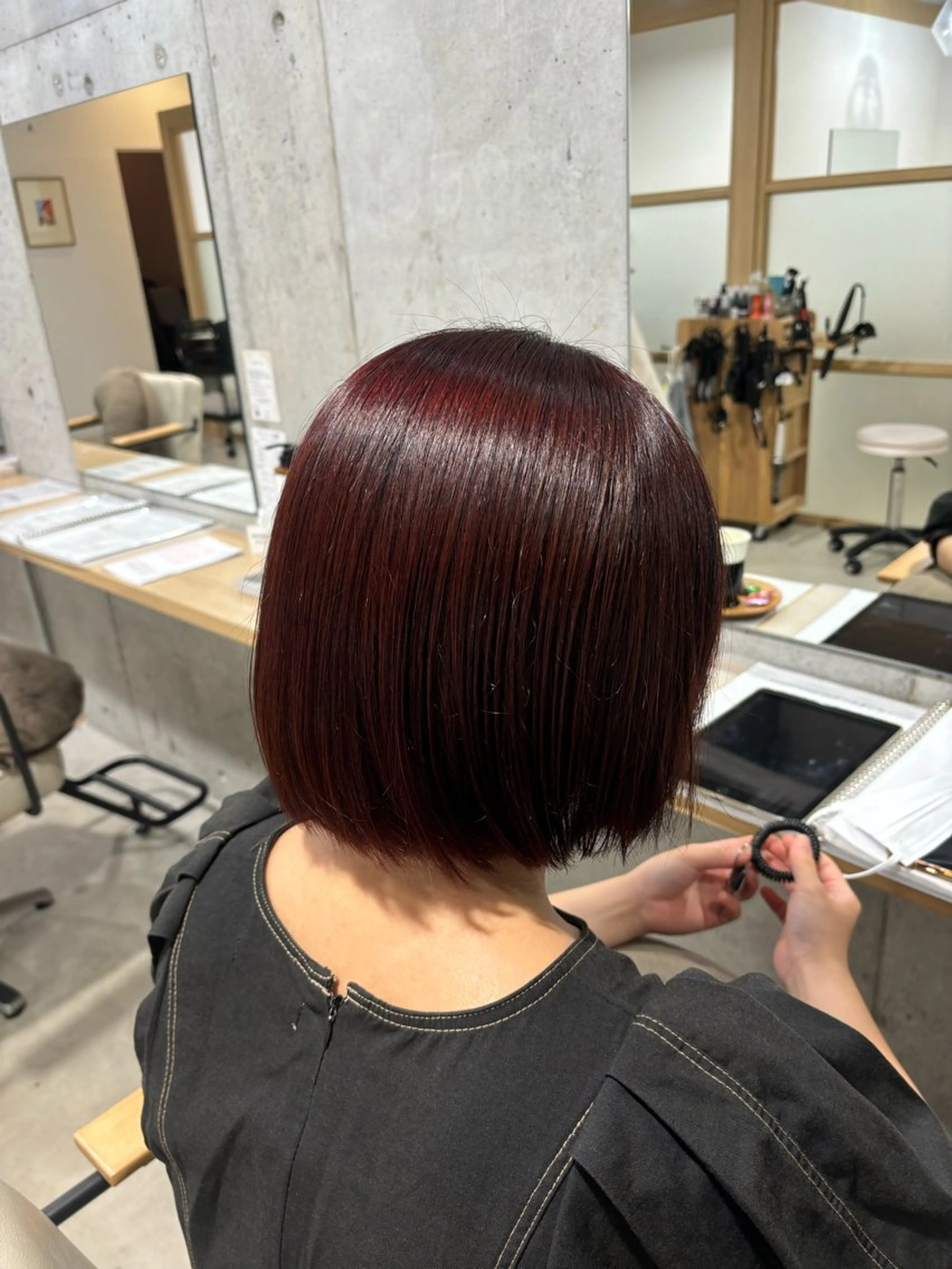 ショート 艶カラー🌷暖色 /yuukaのヘアスタイル