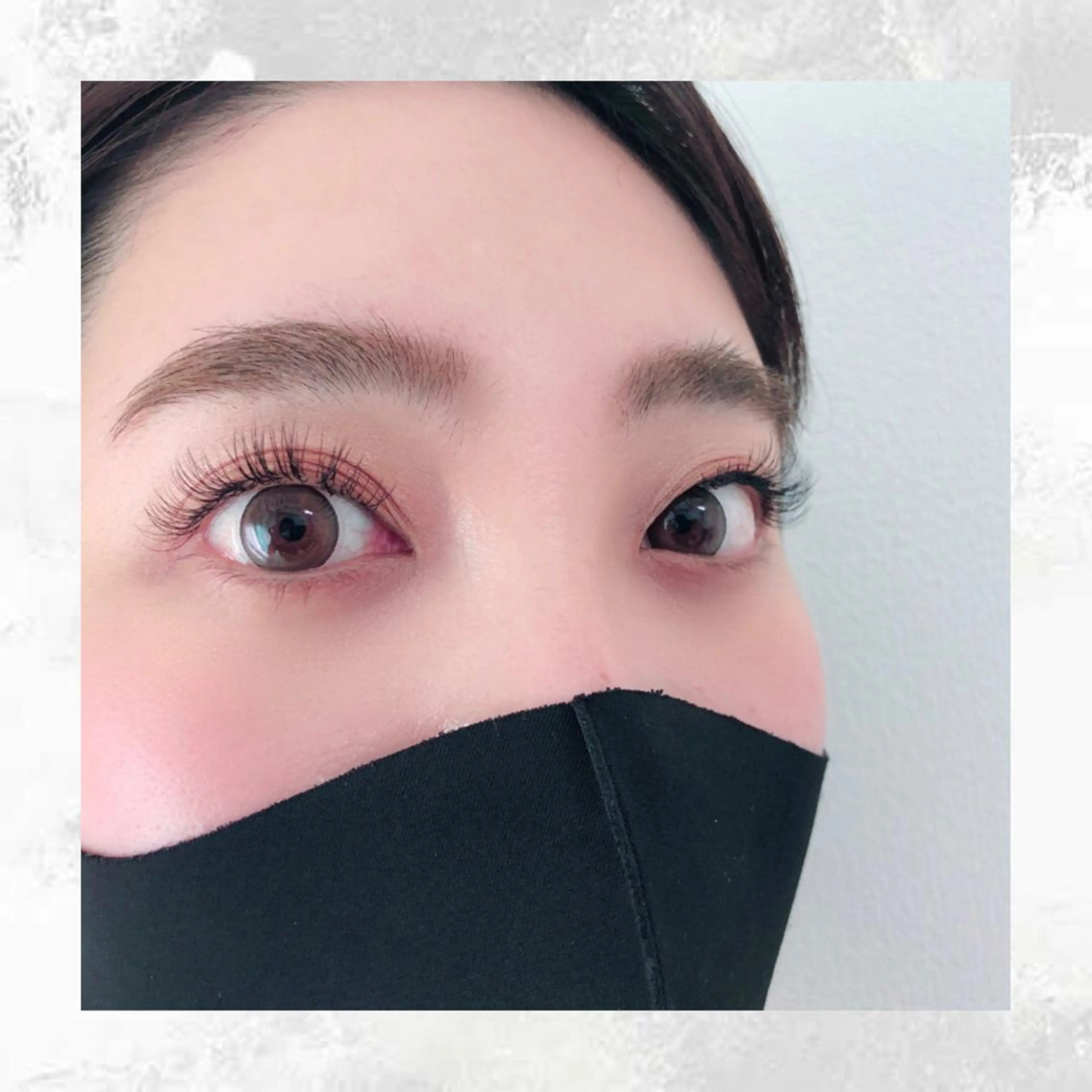 マツエク・マツパ マツエク Aim NAIL&EYELASH.BROW立花店所属・Aim立花店 Mihoのマツエク・マツパデザイン