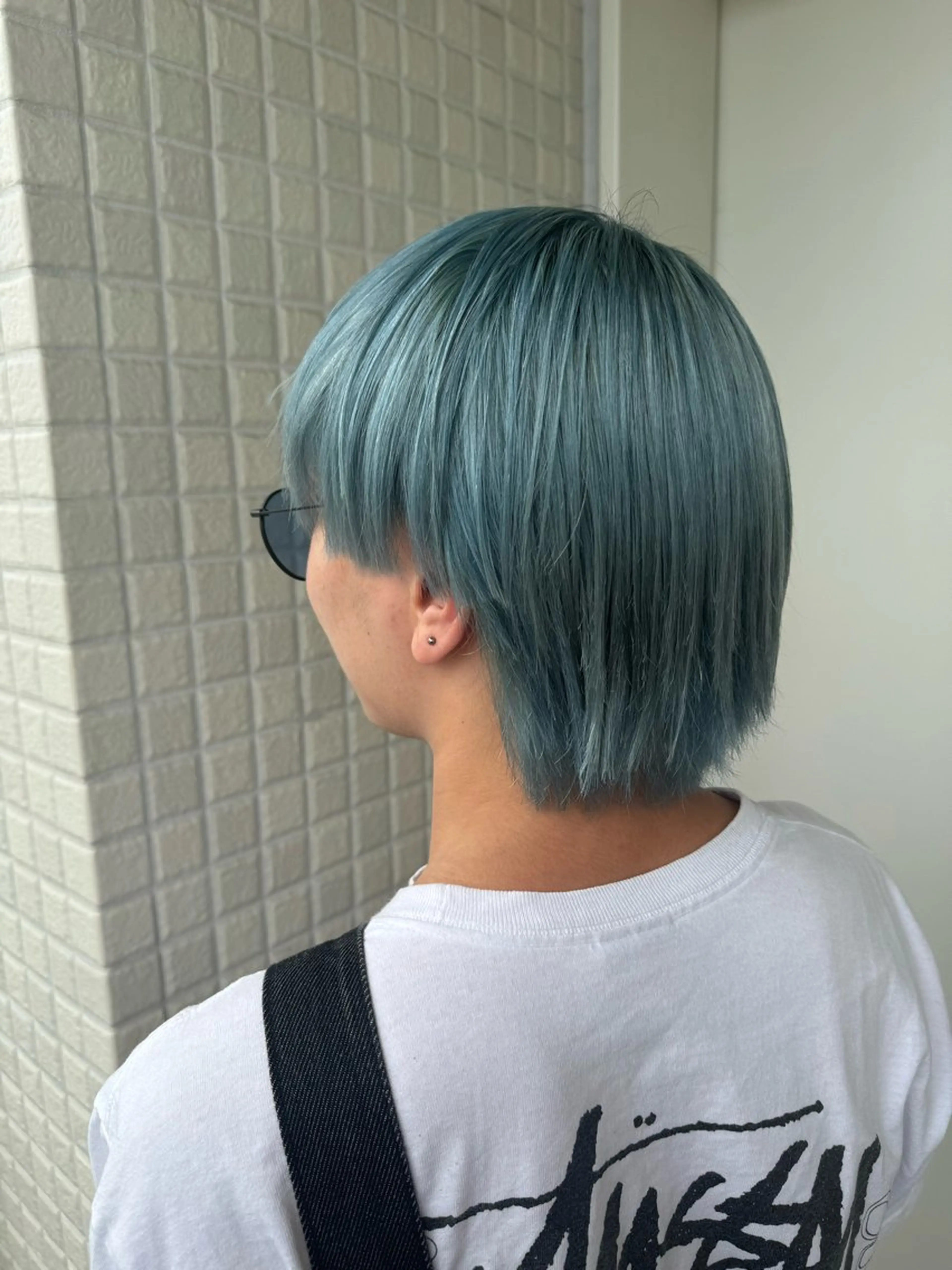 ショート カラー ブリーチ ヘアカラー トリートメント 縮毛矯正/艶髪カラー /パーマ/ひふみ🌱のヘアスタイル