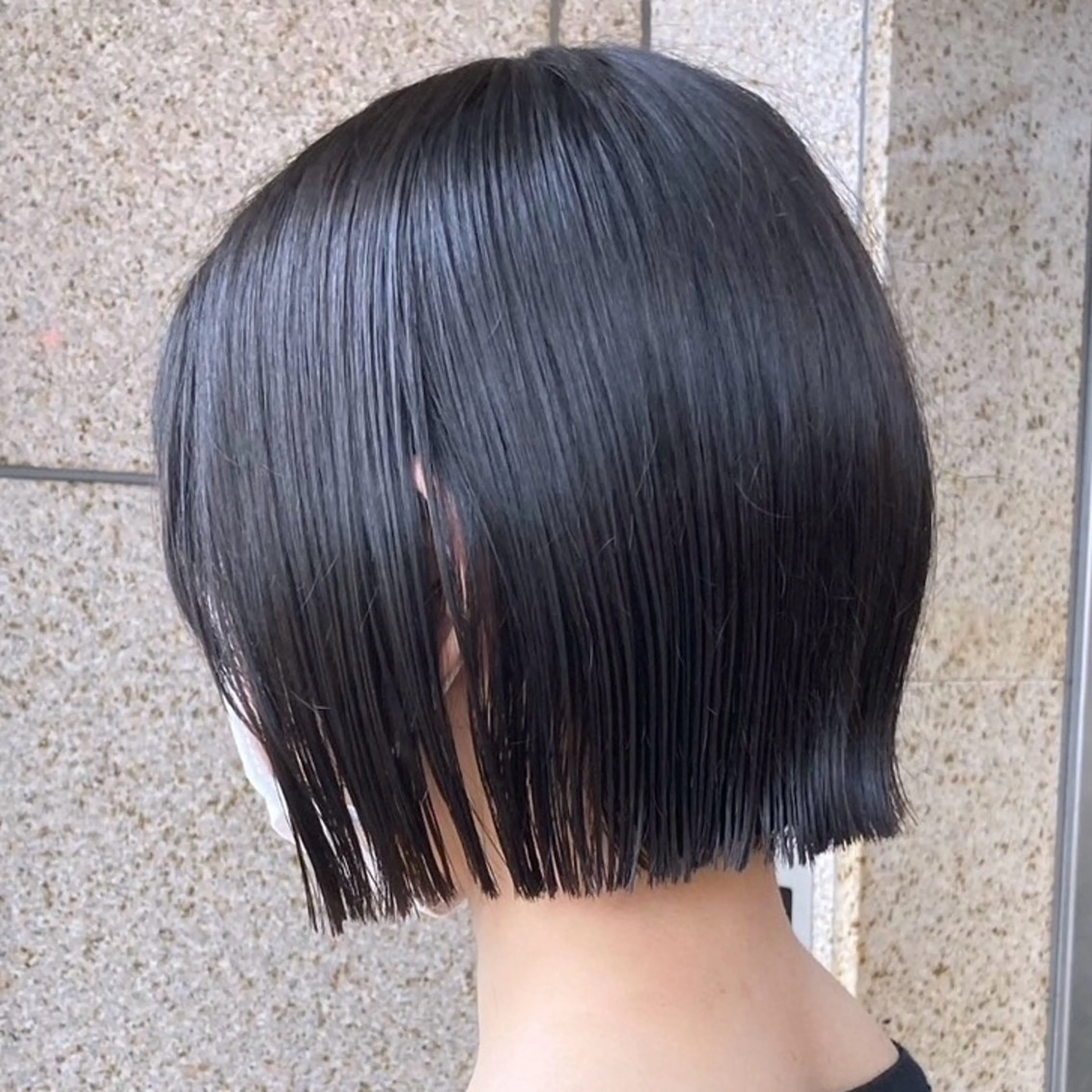 ショート 切りっぱなしボブ ボブ ボブ/ショート /🦋服部ルミナ🦋のヘアスタイル