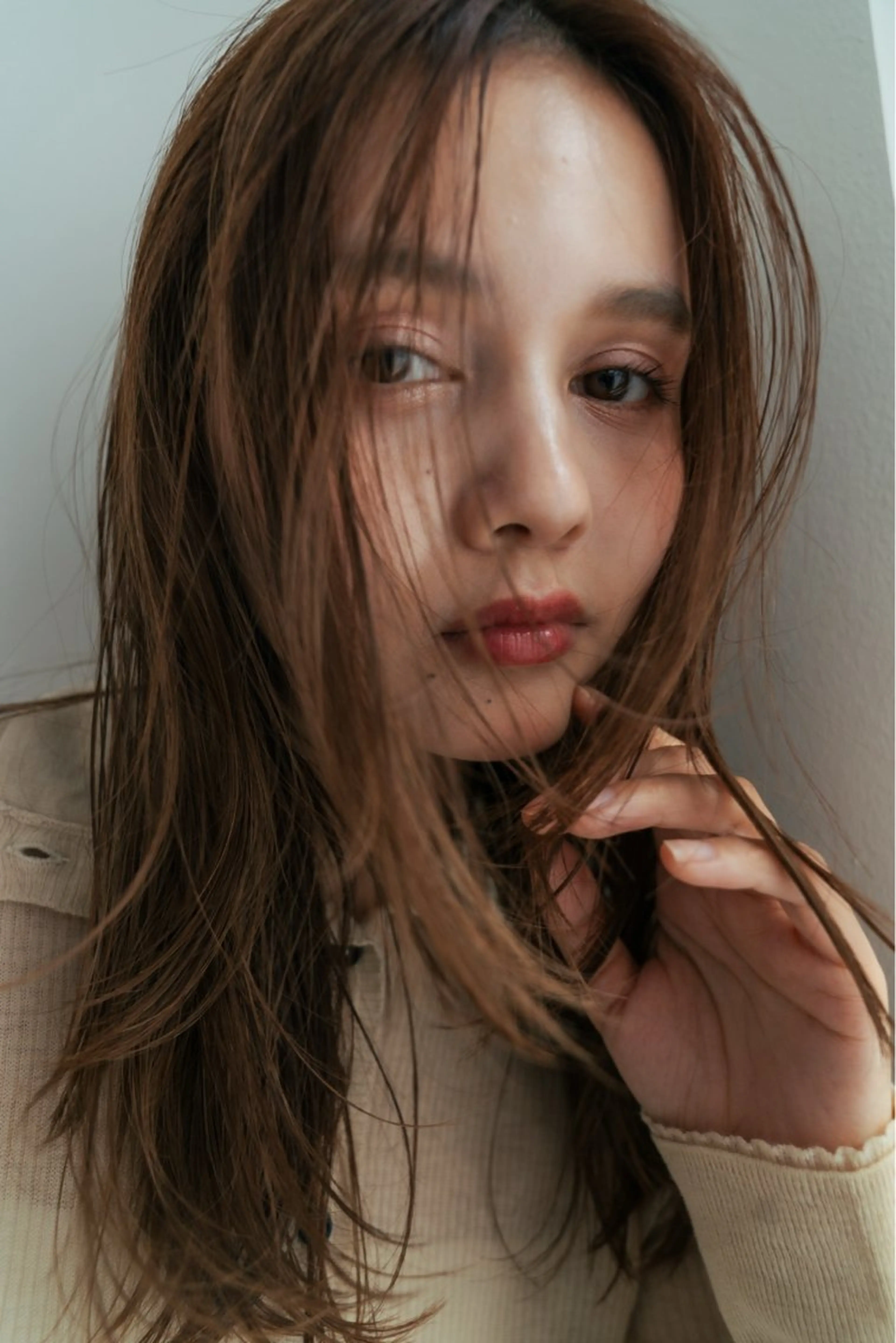 セミロング カラー green ueno所属・ウチダ 🦖✨艶カラーのヘアスタイル