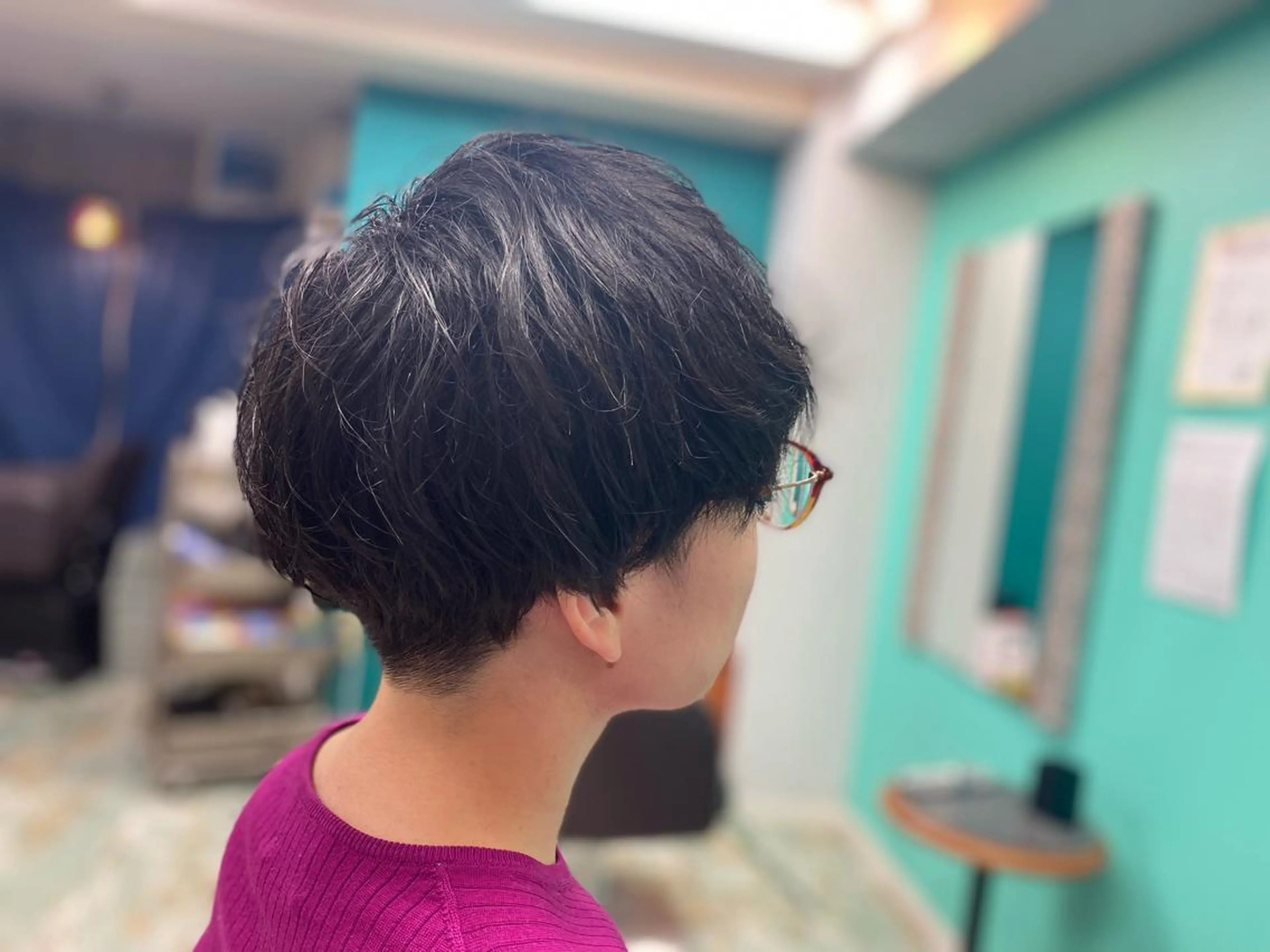 ショート カット トリートメント 佐々木 菜摘のヘアスタイル