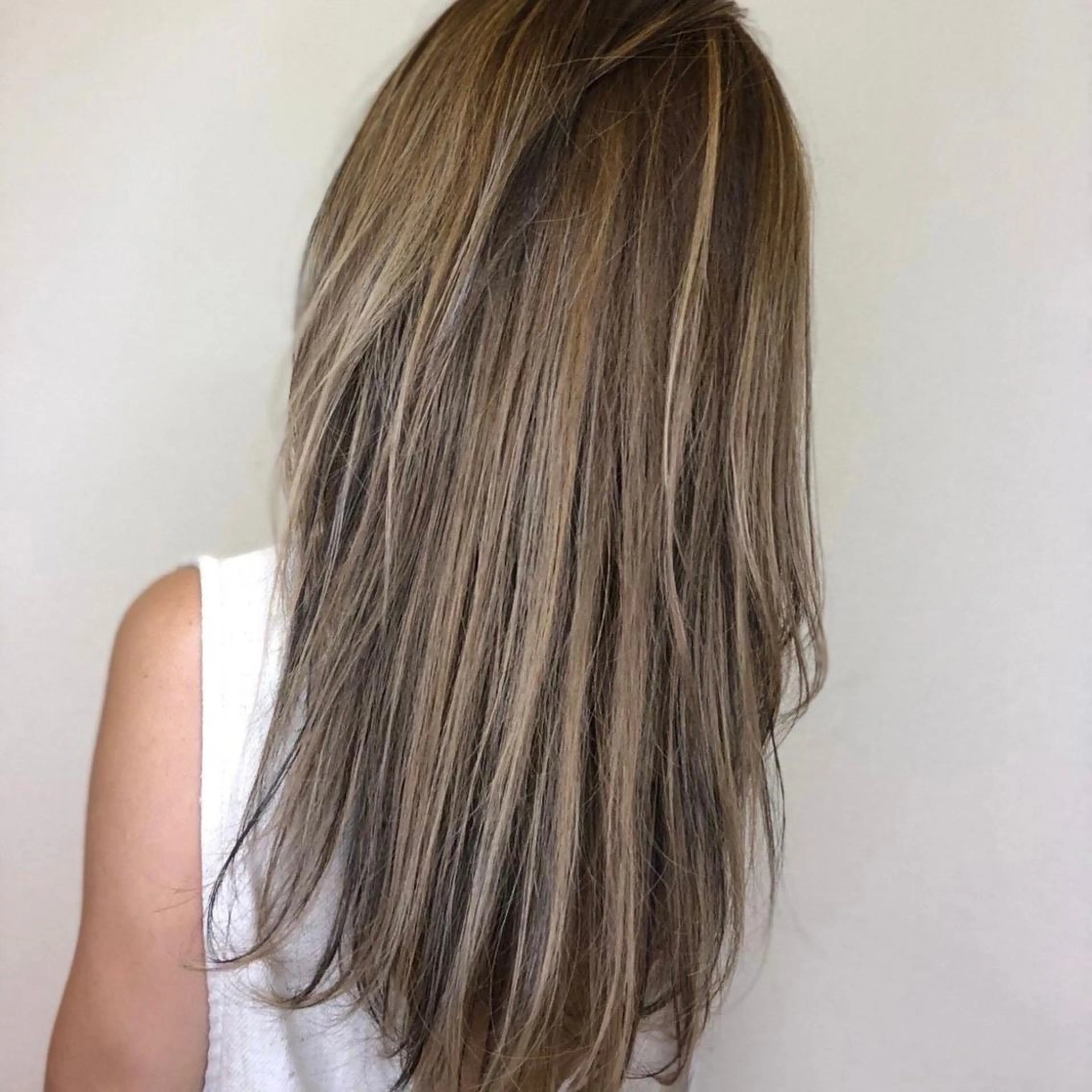 ロング フェードパーマ 新倉幸之助のヘアスタイル