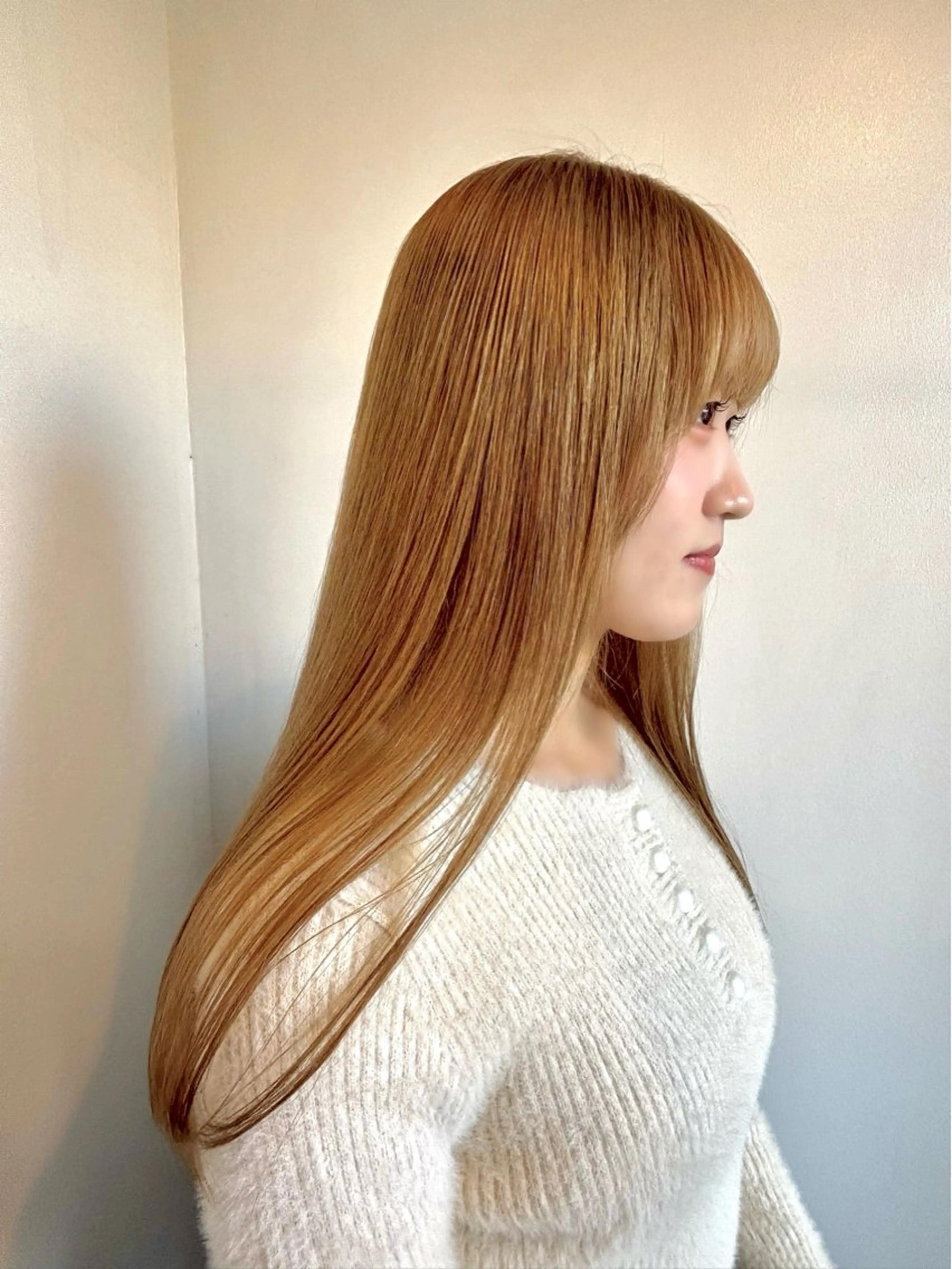 ロング カラー 🌼【暖色カラー】 kanon🐣のヘアスタイル