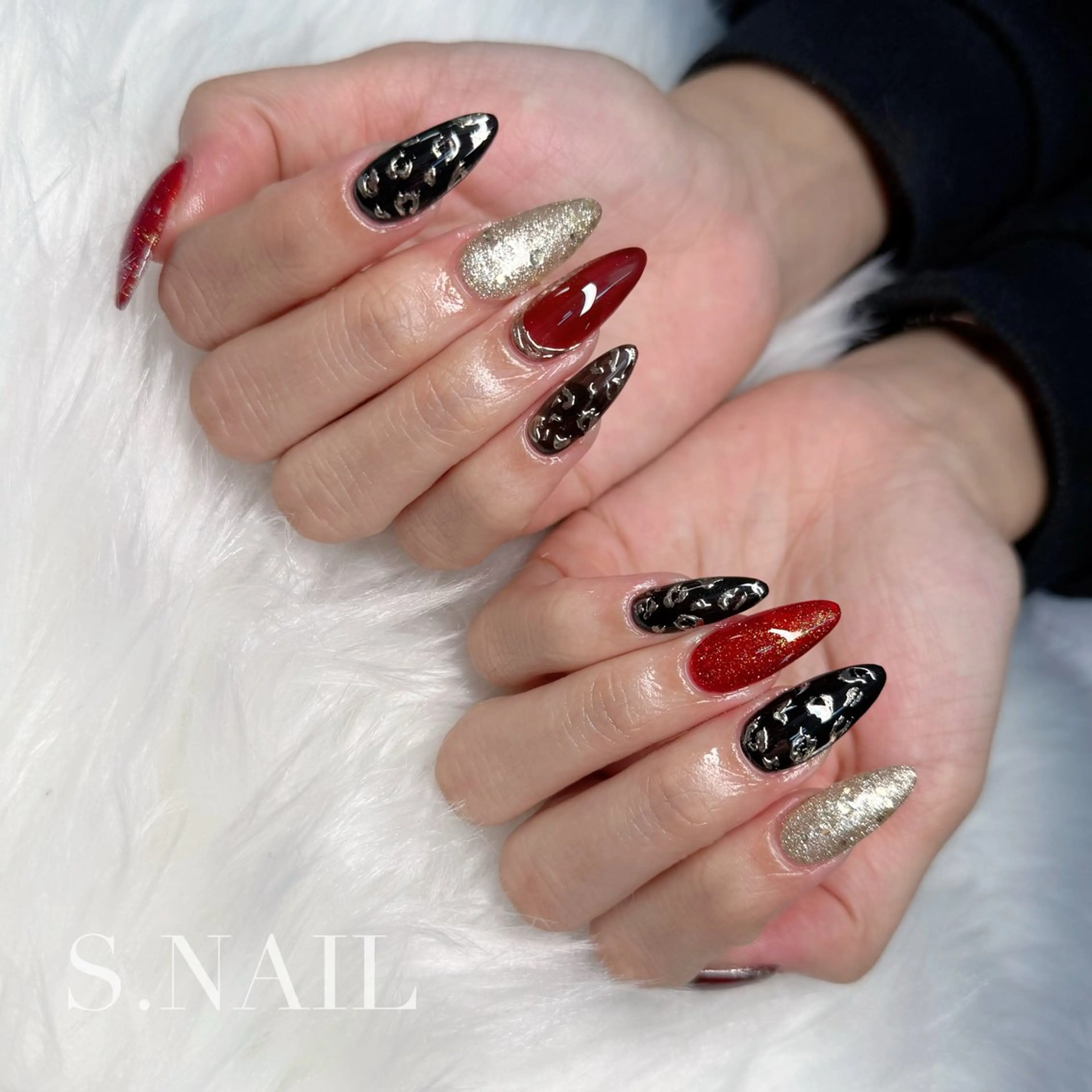 ネイル 持ち込み ハンドネイル S♡NAIL所属・S.NAIL Suuのネイルデザイン