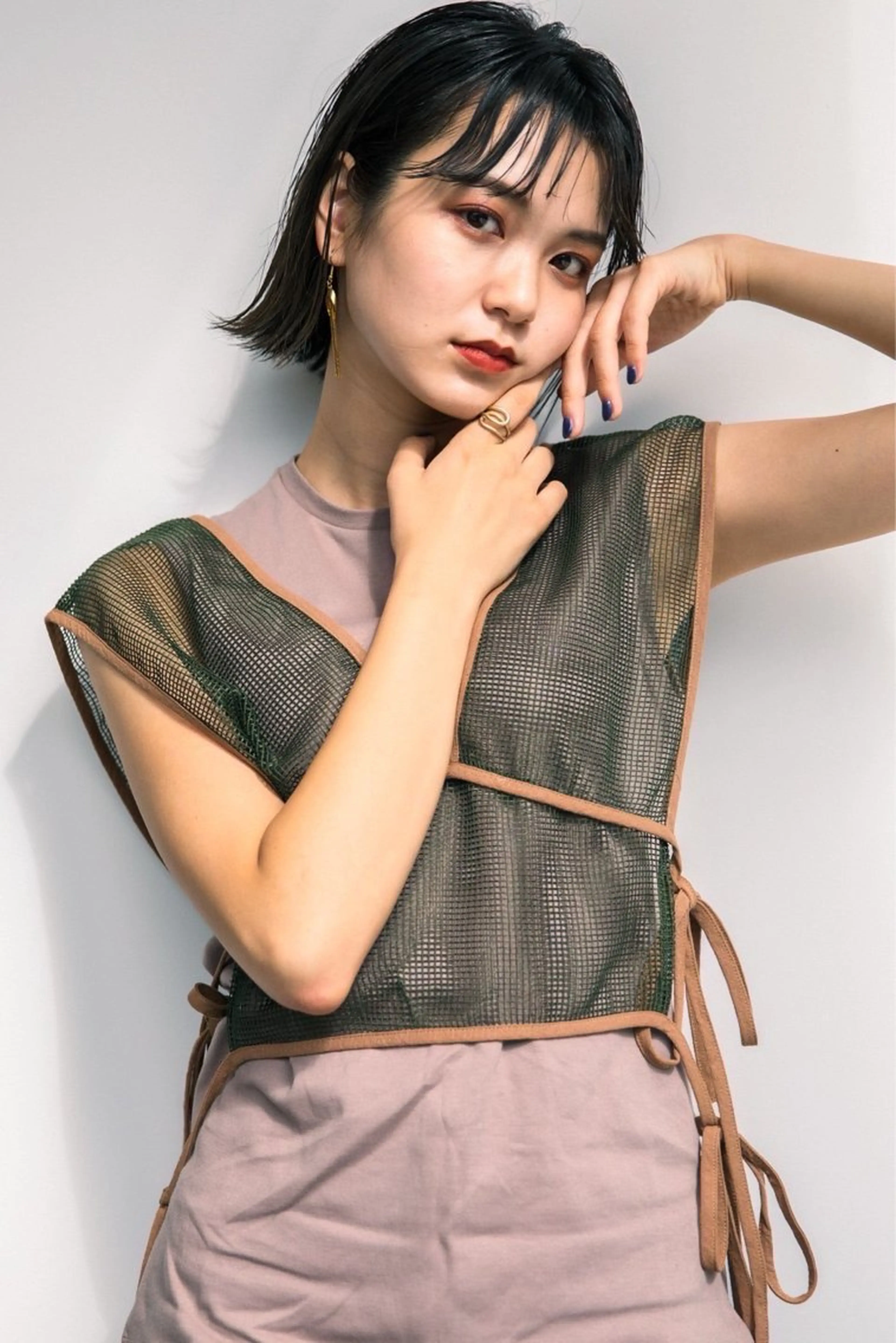 【アディクシーカラー使用】💙ヘアカラー➕1stepトリートメントの写真