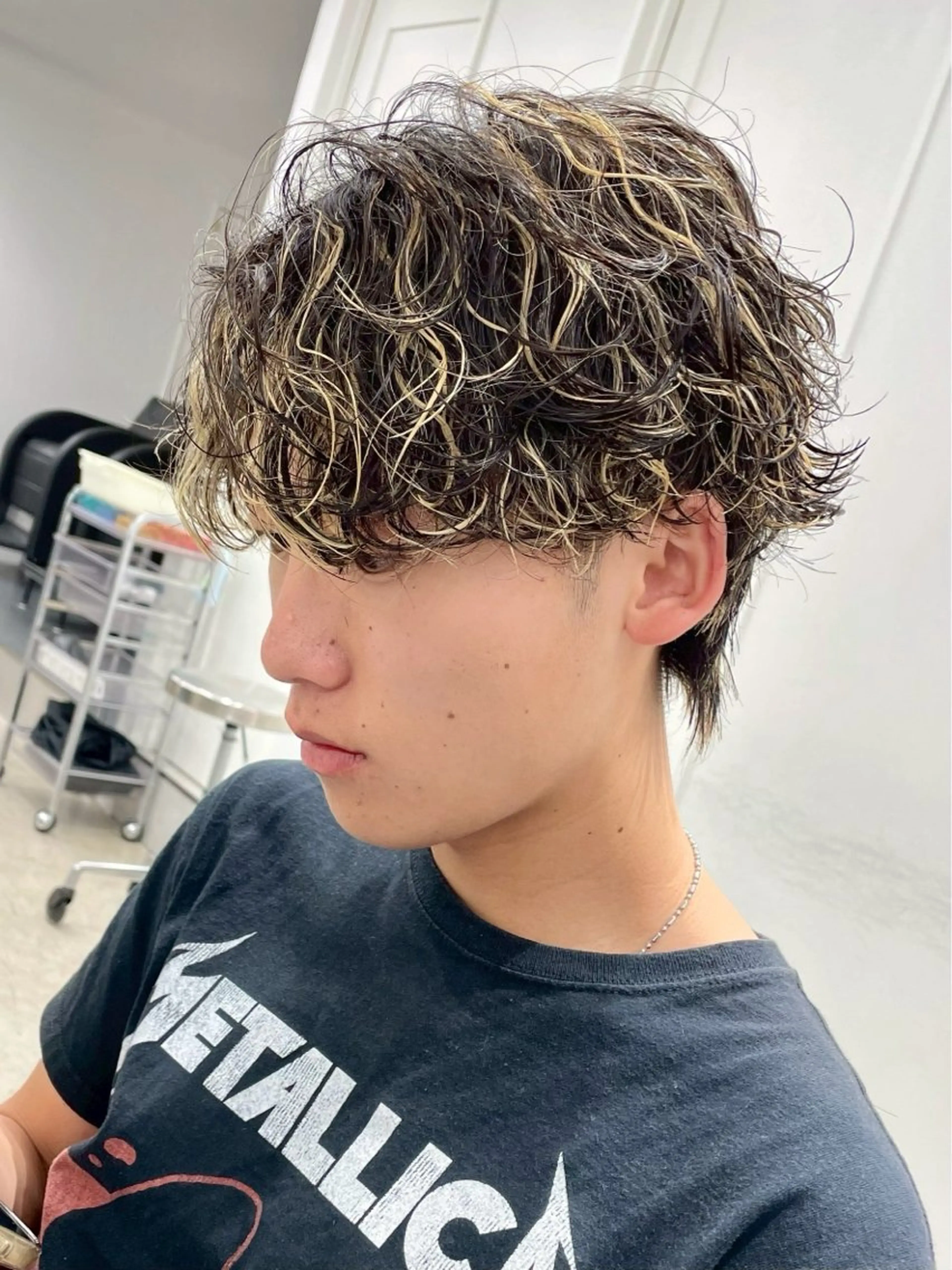 ショート カラー メンズ カット ヘアカラー 松井 生のヘアスタイル