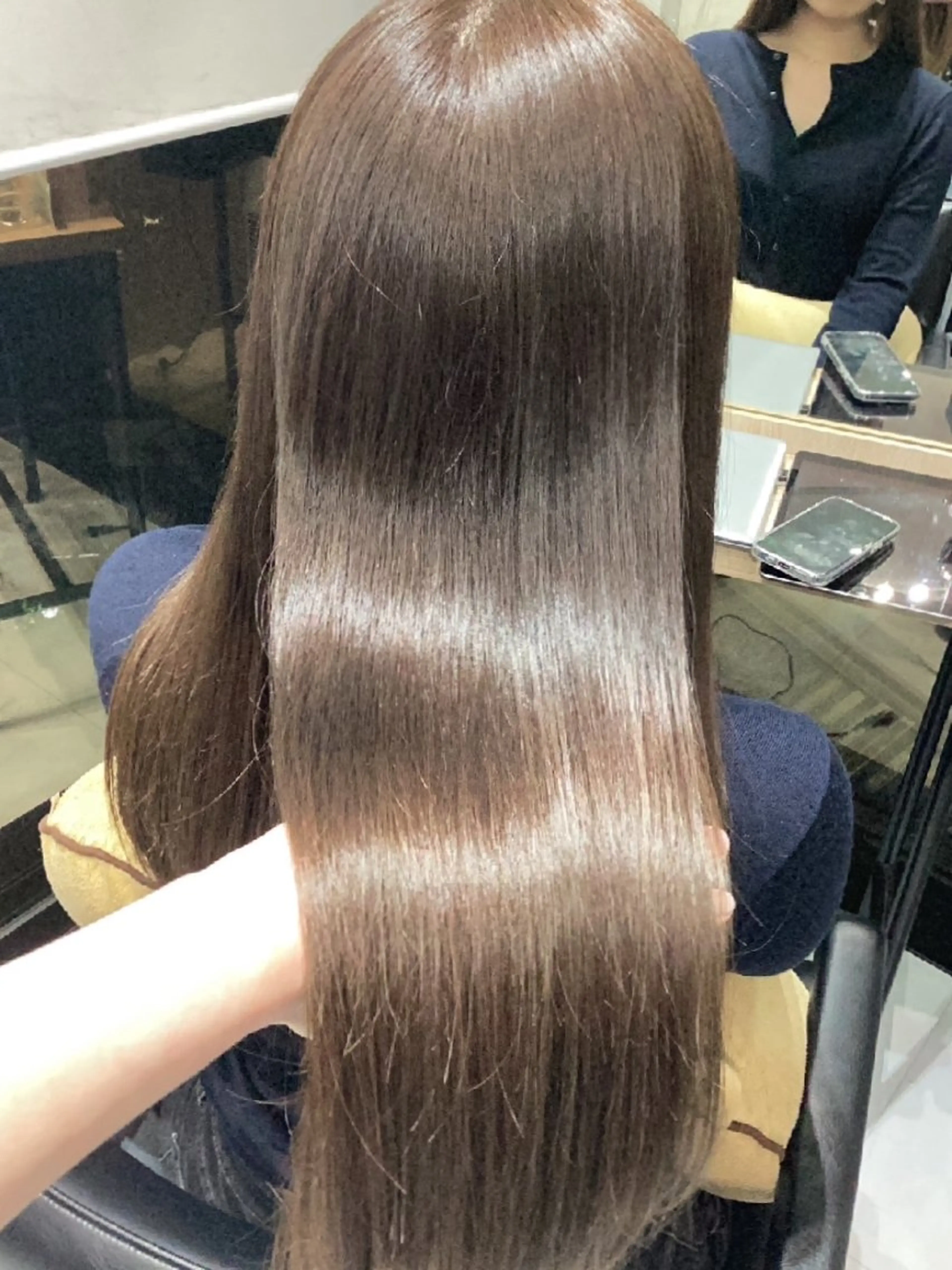 ロング カラー カット ヘアカラー ヘアアレンジ/透明感 カラー/AKARIのヘアスタイル