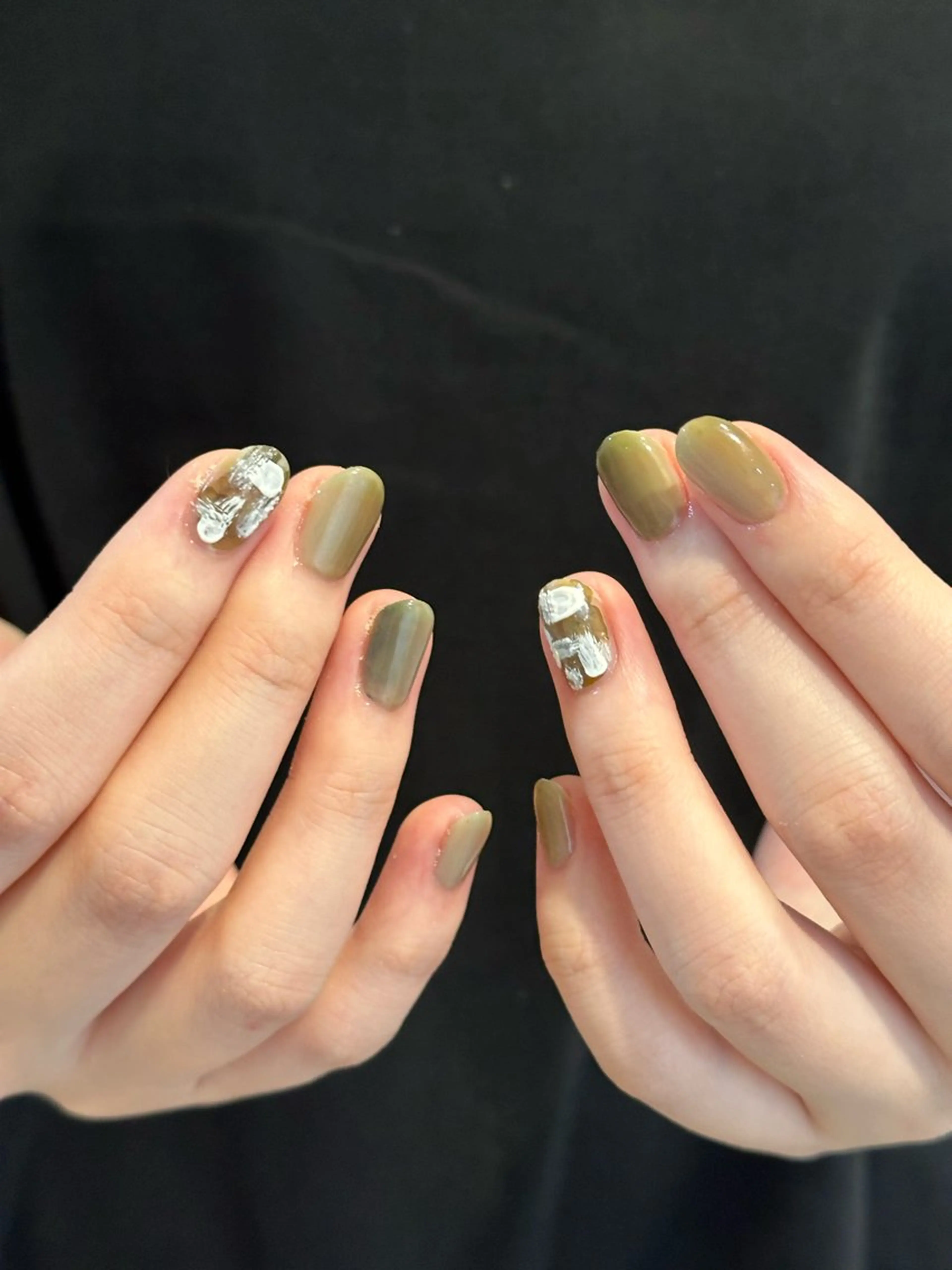 ネイル ジェルネイル 持ち込み ニュアンスネイル オフィスネイル パラジェル ハンドネイル Kotoha （ことは）のネイルデザイン