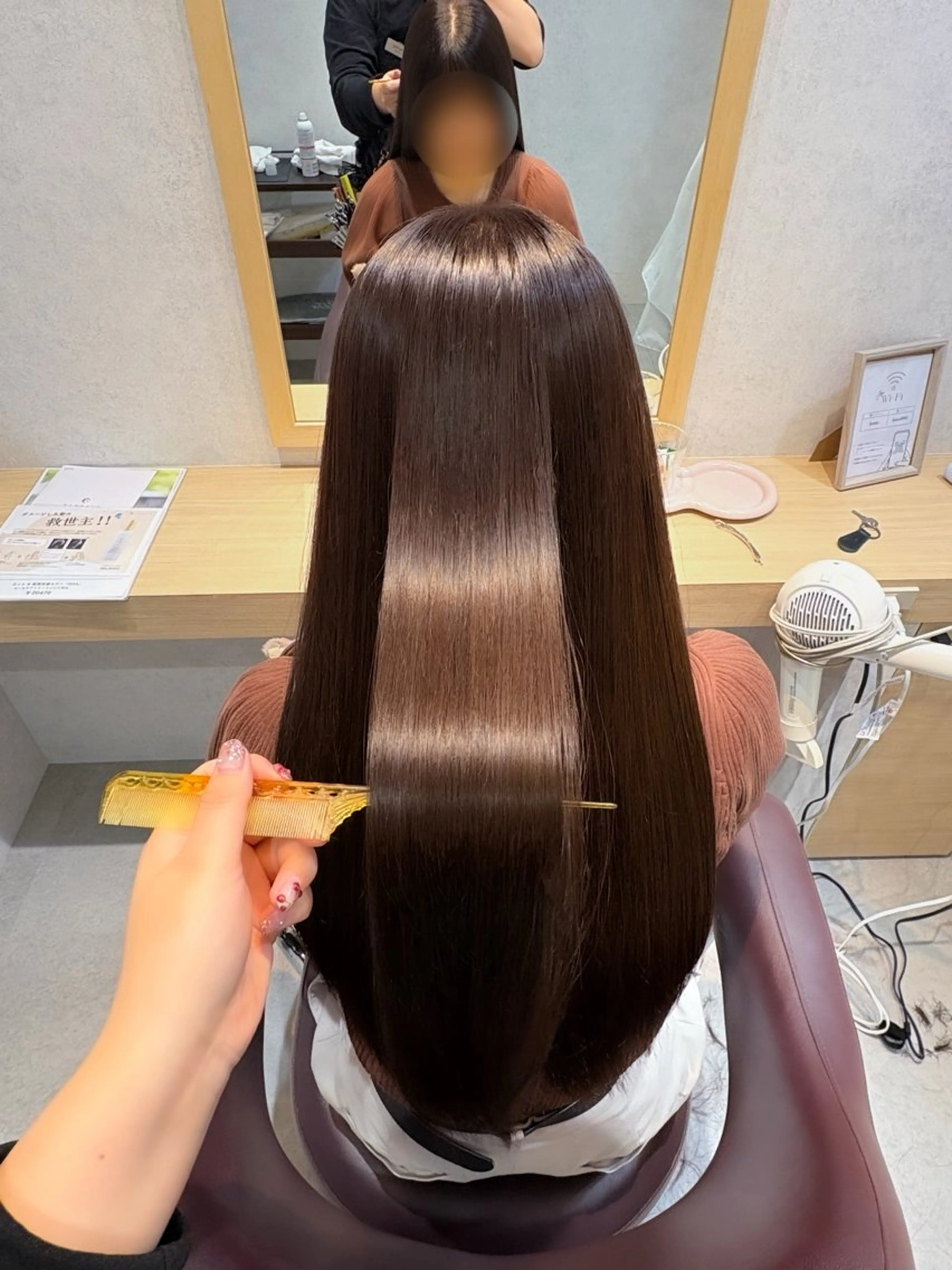 ロング カラー カット ヘアカラー 透明感/暖色/艶感 💍TAMA💍のヘアスタイル