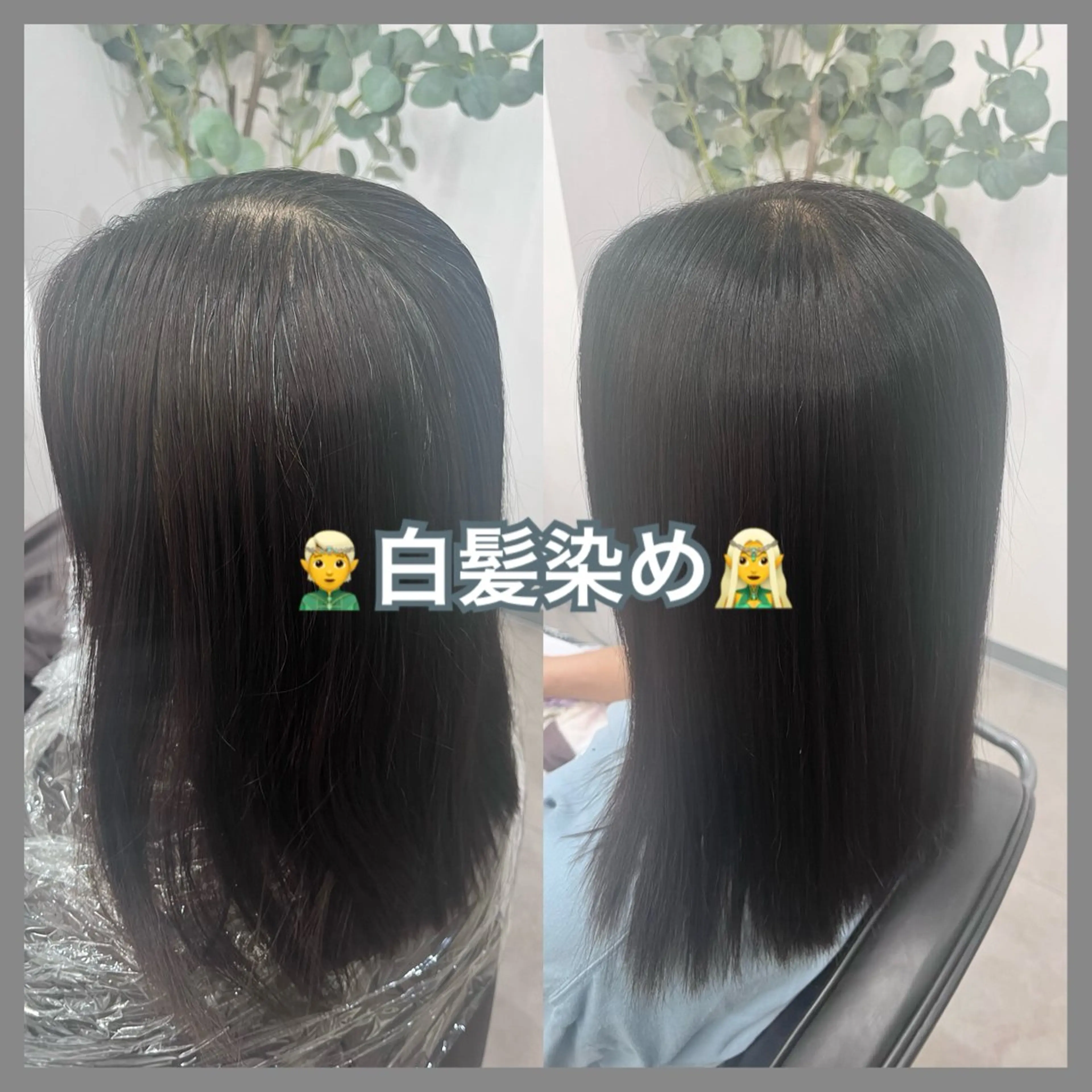 セミロング カット ヘアカラー TELAHAIR 伊藤 咲里奈のヘアスタイル