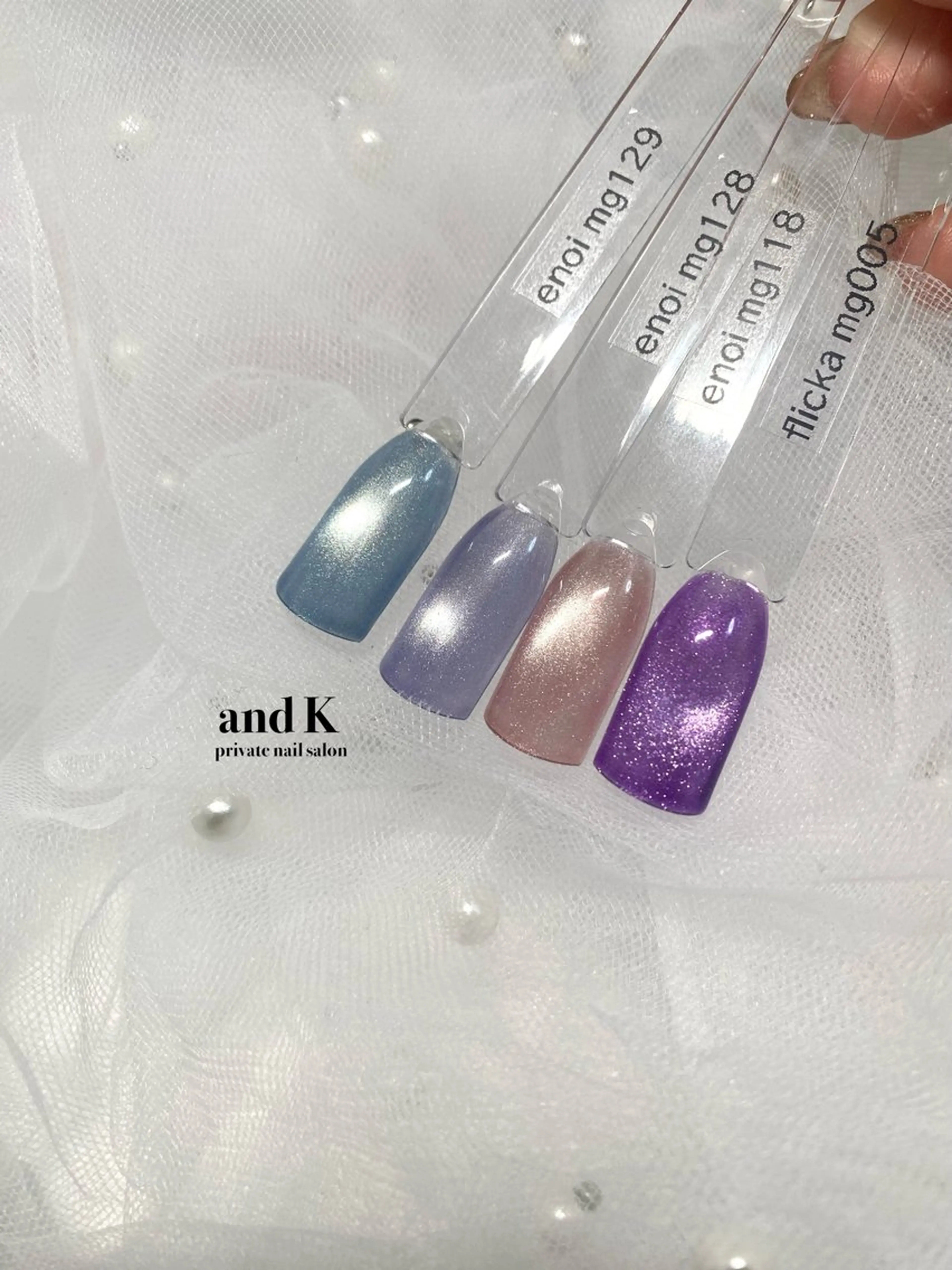 ネイル マグネットネイル andK nail salonのネイルデザイン