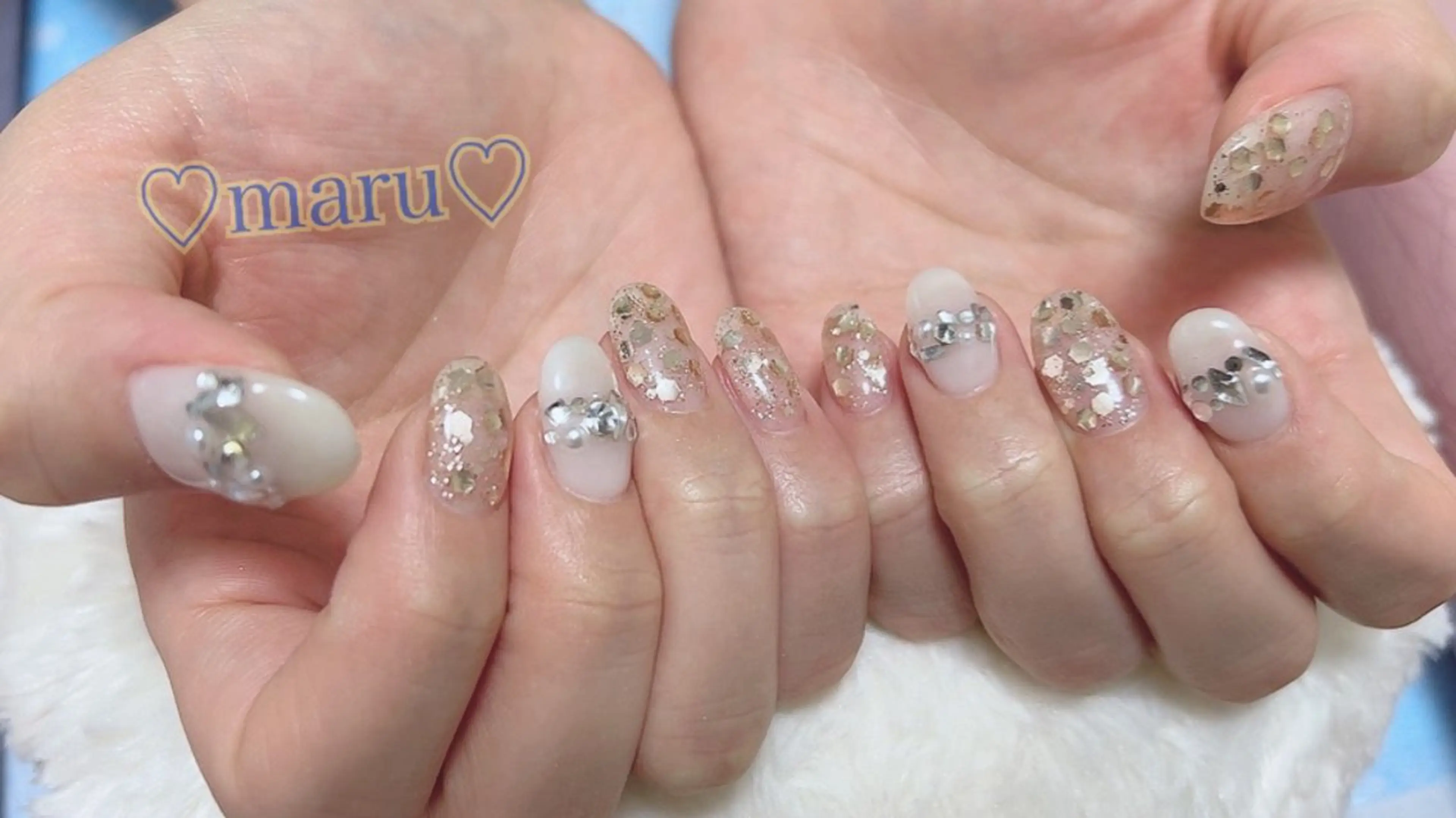 ネイル ハンドネイル フットネイル まるみ ♡のネイルデザイン