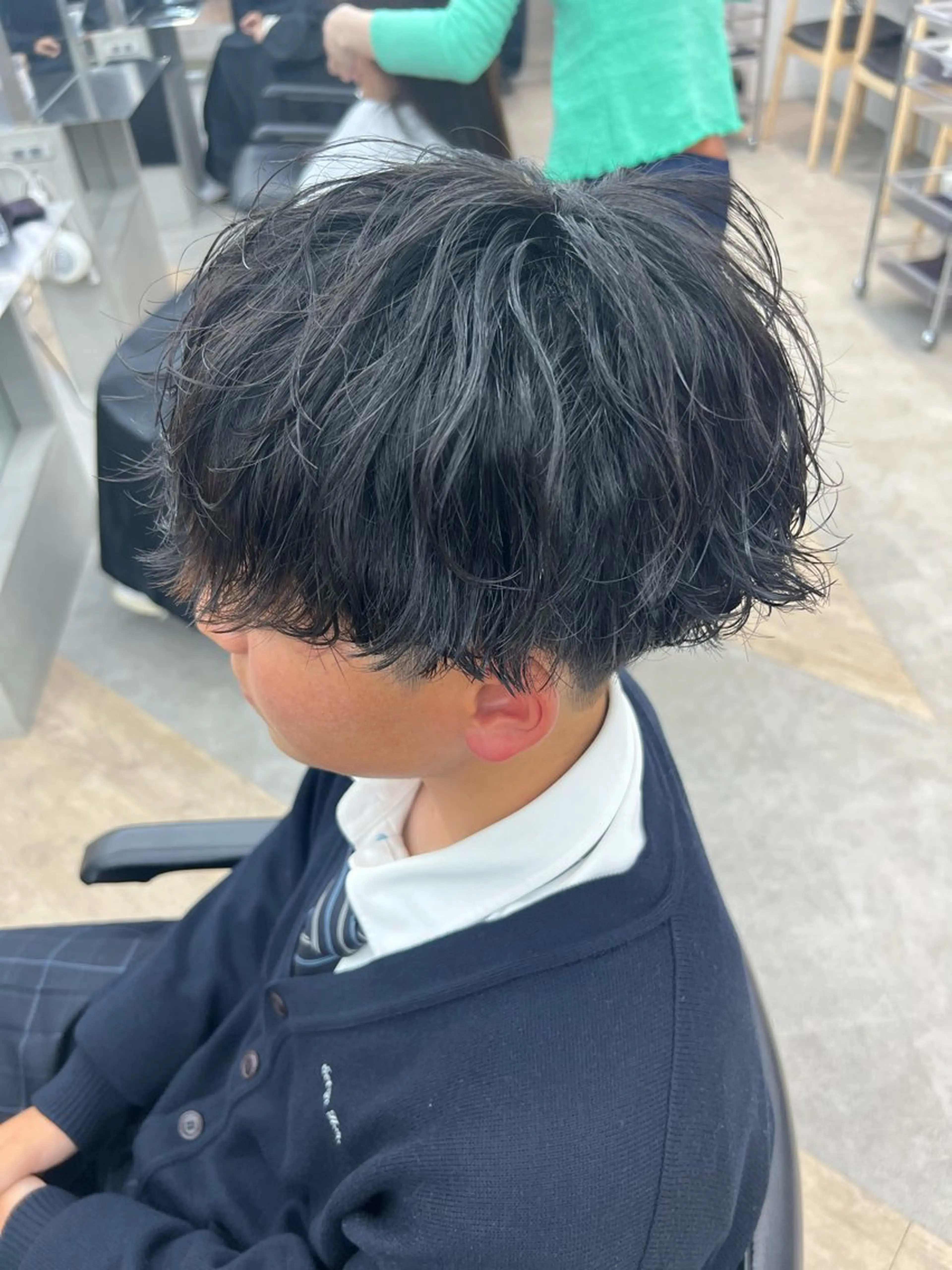 パーマ メンズ パーマ 🌀toa/波巻き✨ /メンズパーマ／栄のヘアスタイル