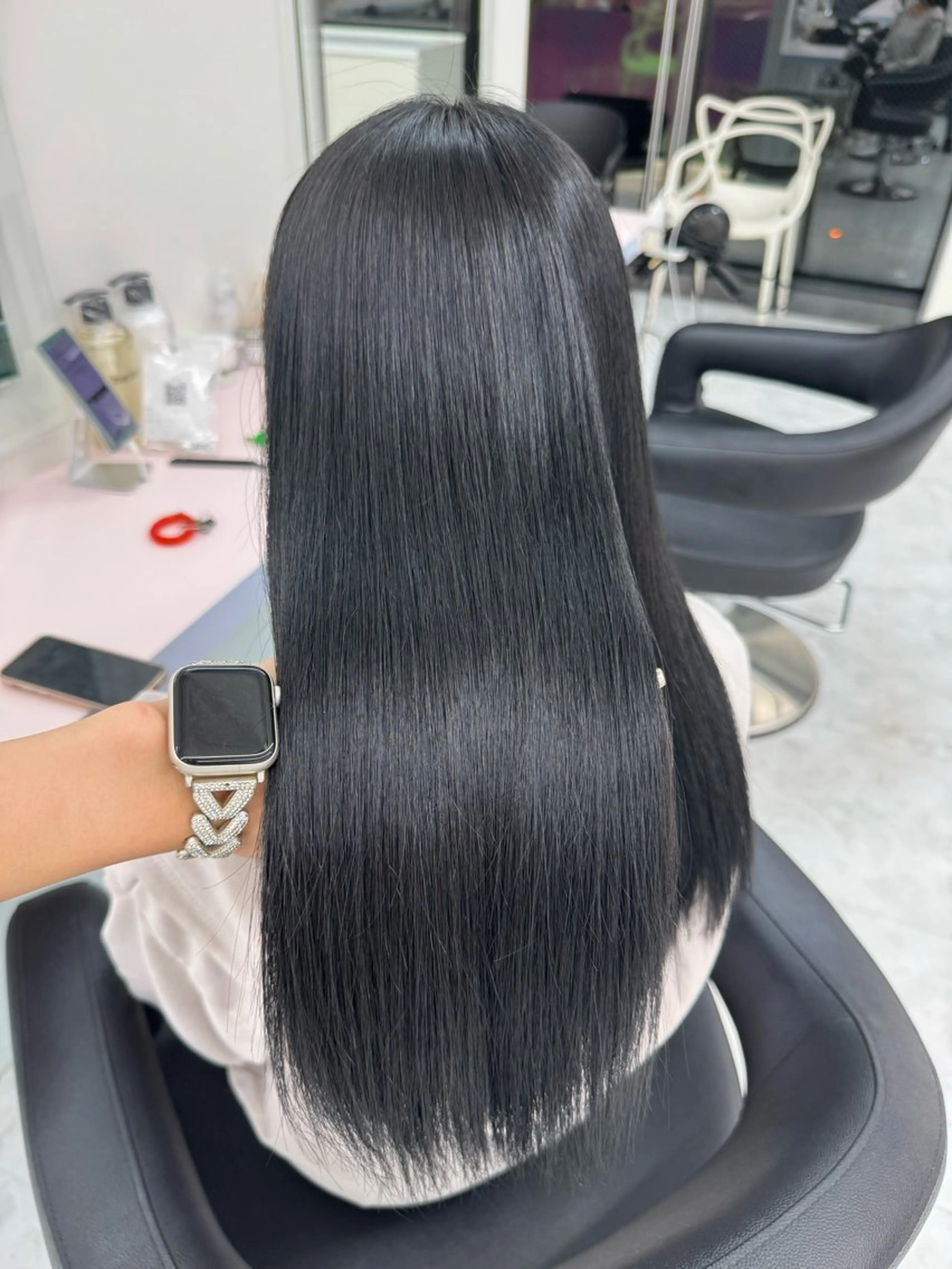 ロング カラー 髪質改善 トリートメント トリートメント ヘアセット ♡ブリーチカラー♡ Mirioのヘアスタイル
