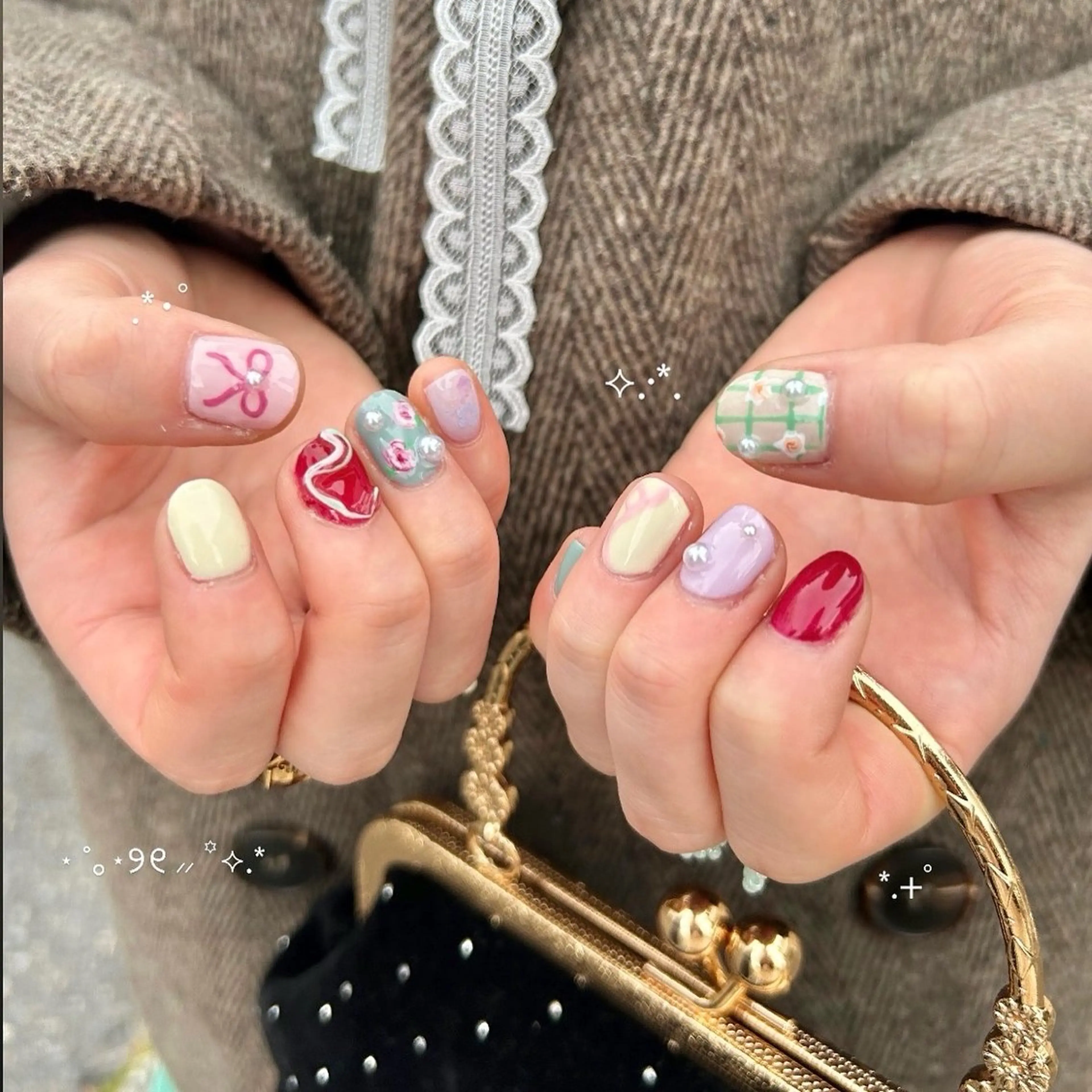 ネイル 透明感カラー/ネイル COCORO 🎀のヘアスタイル