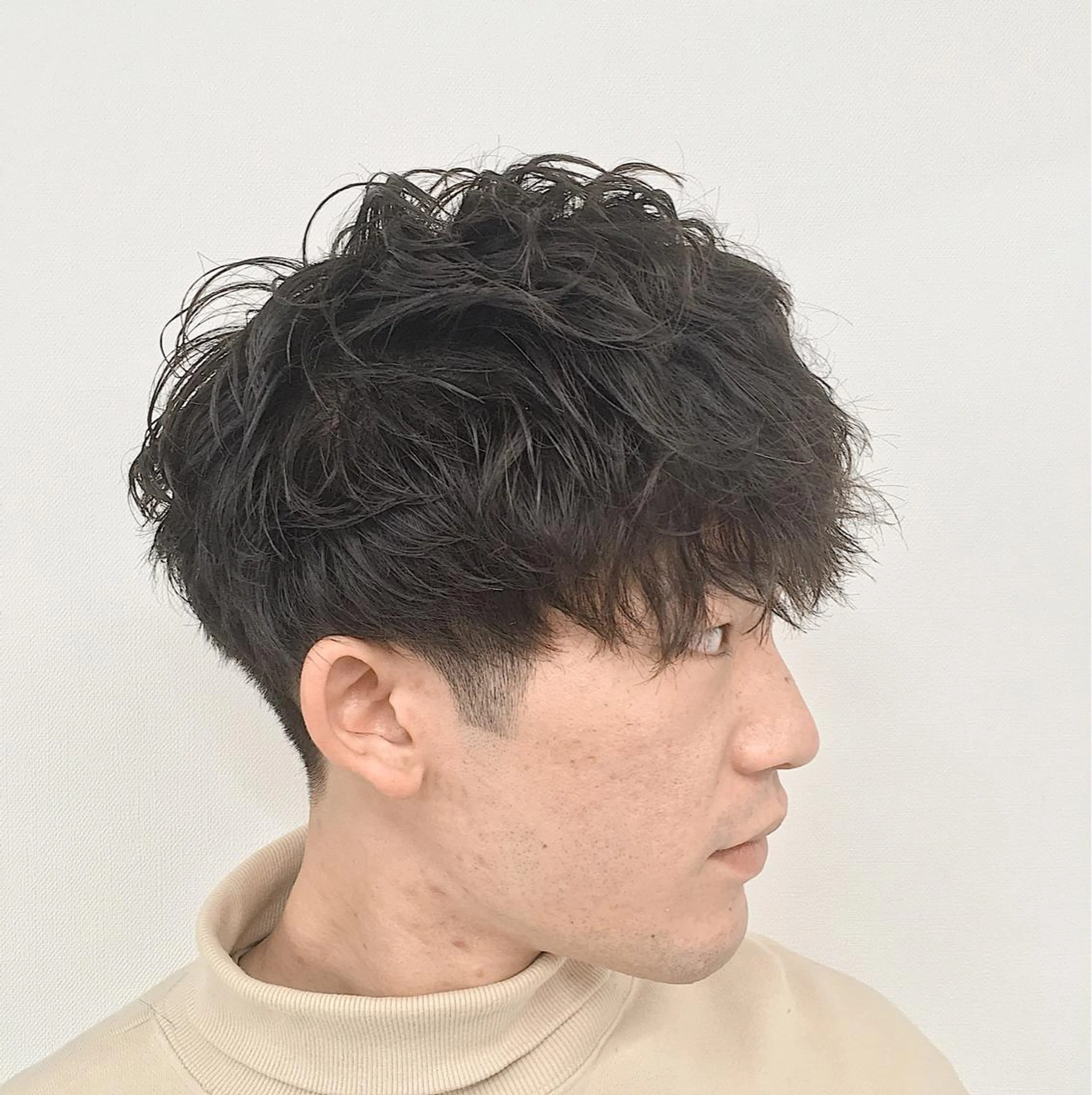 パーマ メンズ マッシュ メンズサロンLOSS所属・メンズサロン rootのヘアスタイル