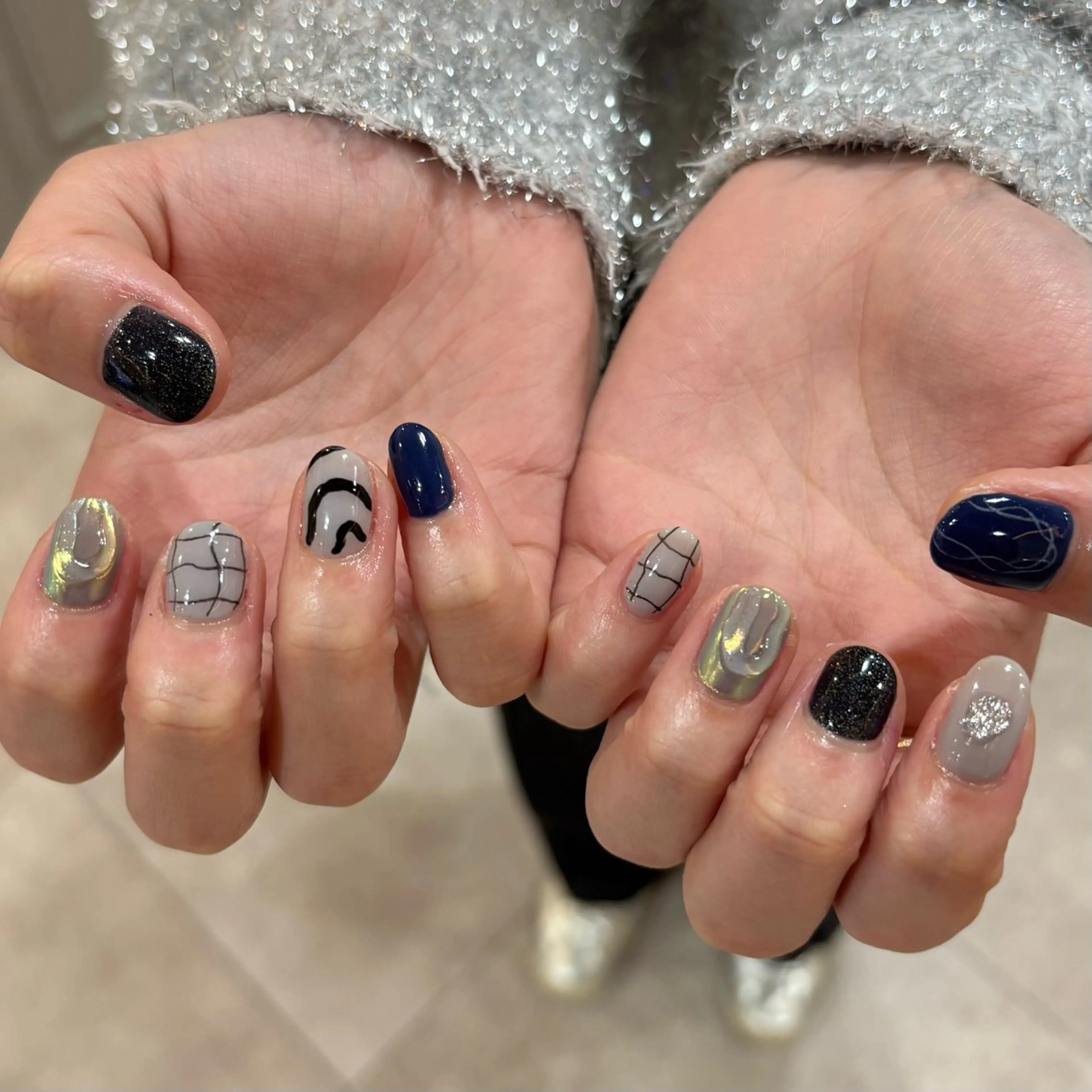 ネイル ミラーネイル 12・1月分受付中 🍋narumiのネイルデザイン