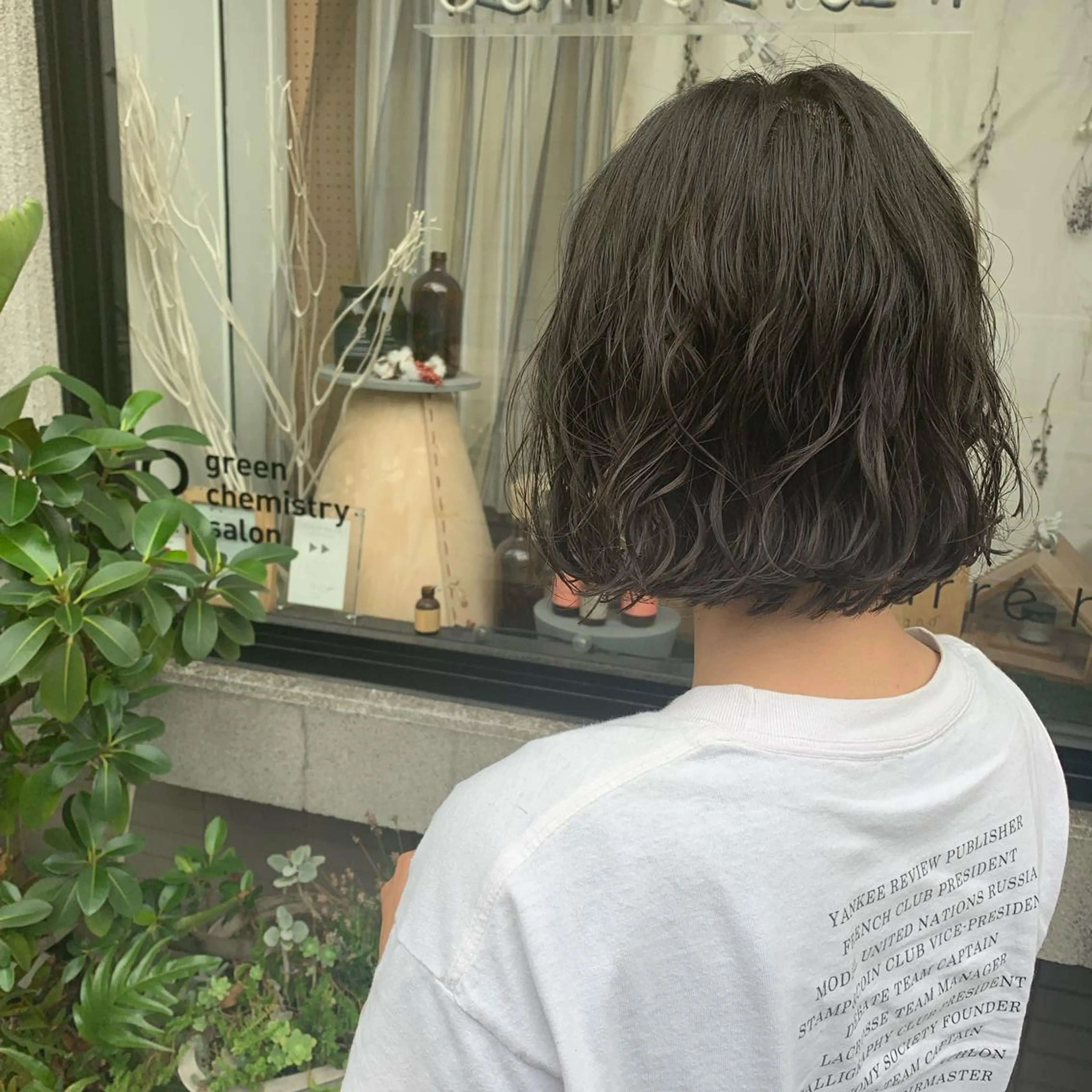 ショート カット パーマ 艶髪color💎髪 質改善ストレート大吉のヘアスタイル