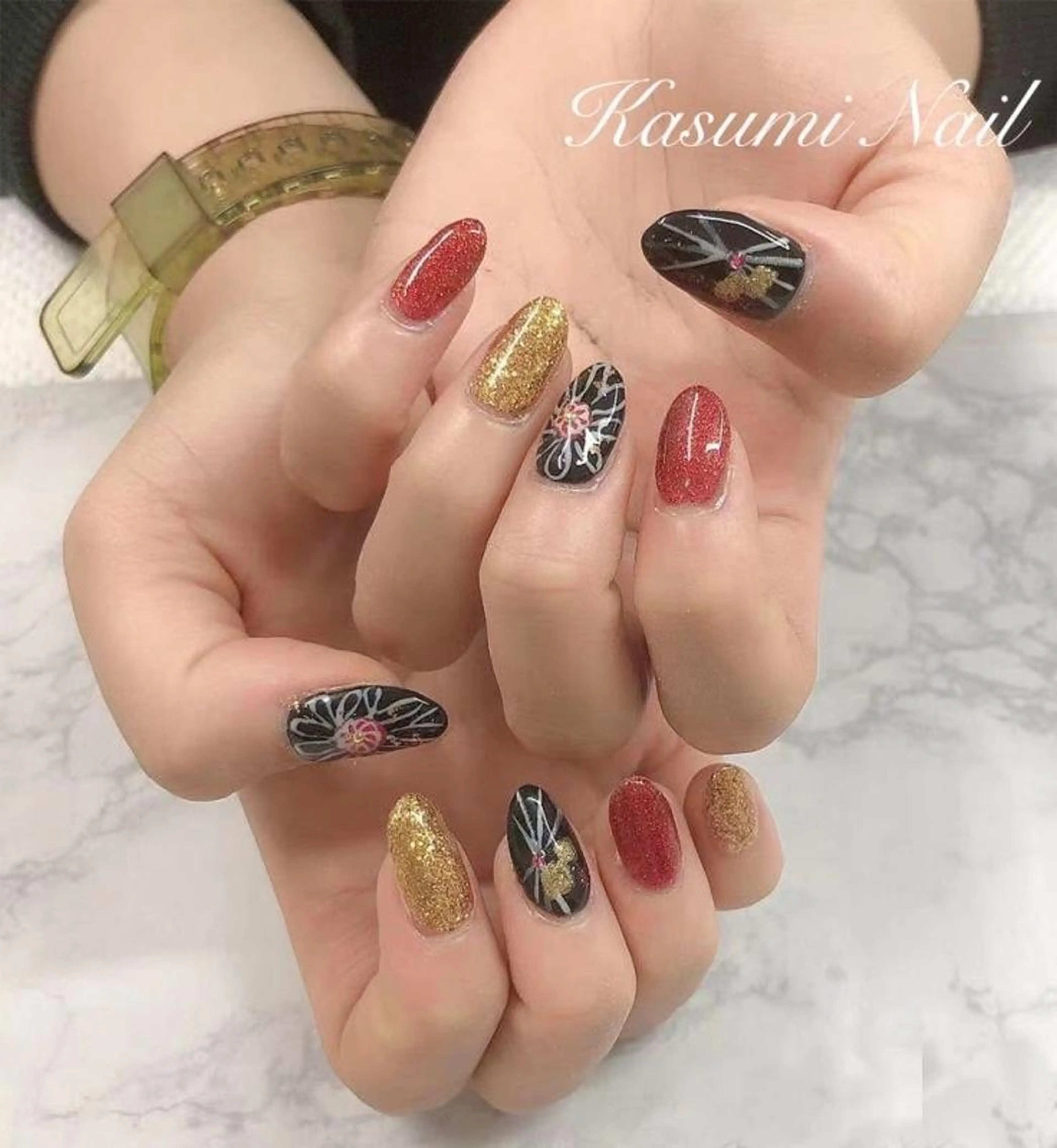 ネイル カスミ ネイルサロンのネイルデザイン