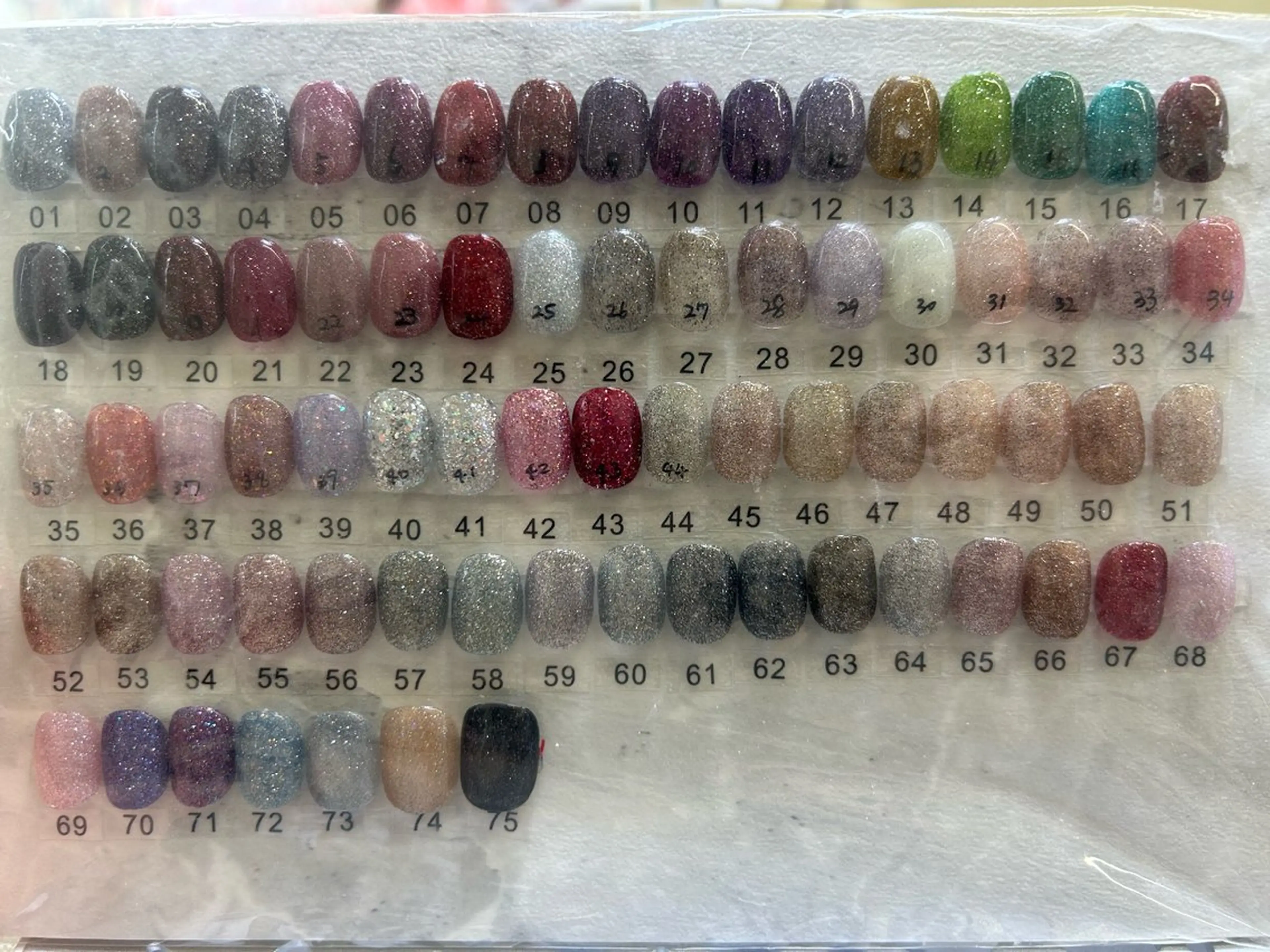 ハンドネイル（フラッシュ）、オフ込みの写真