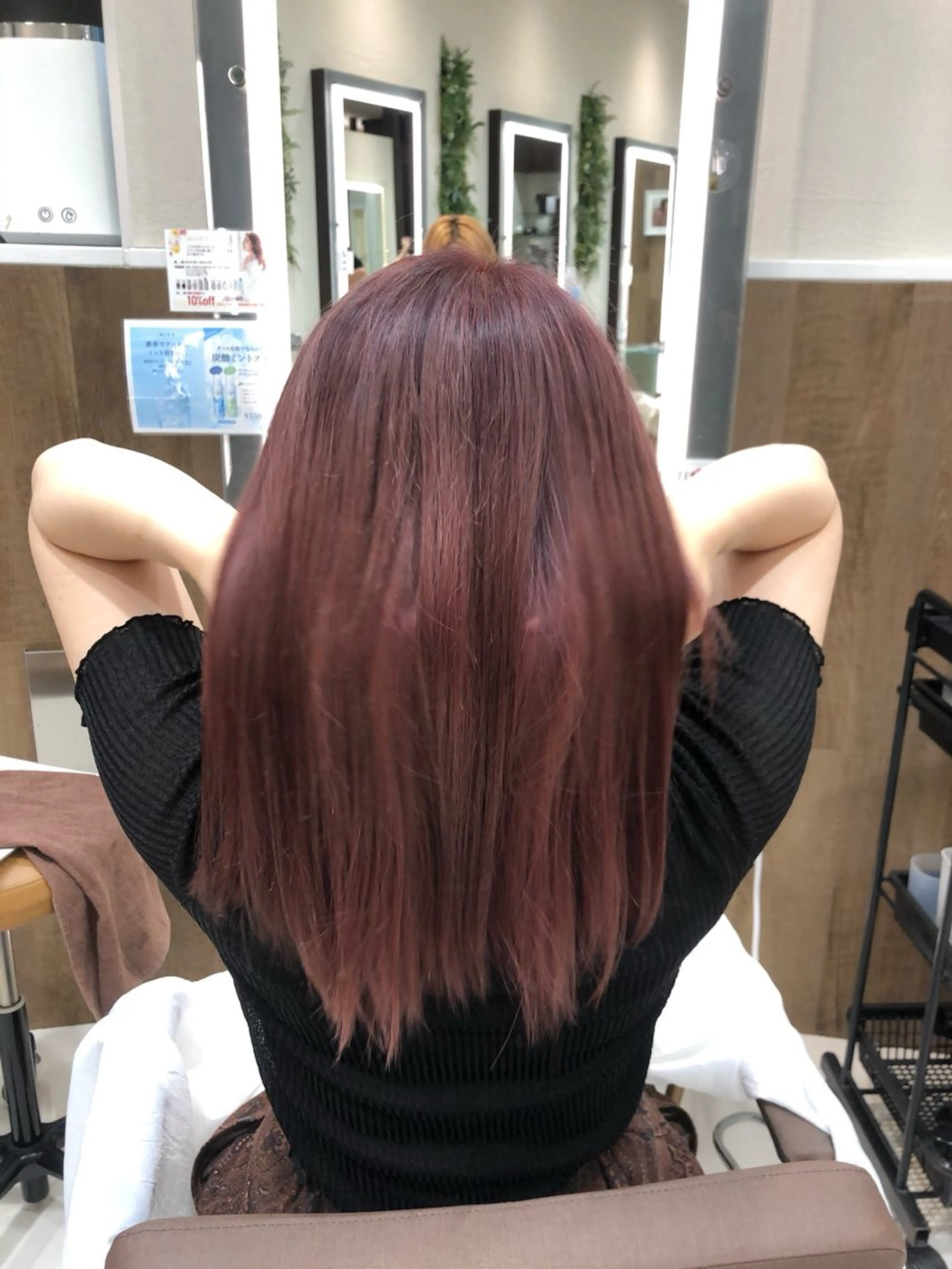 ロング カラー ベージュカラー ラベンダーカラー ラベンダーベージュ ピンクカラー ピンクラベンダー ヘアカラー トリートメント ヘッドスパ ✨髪質改善矯正× ブリーチ✨YU-KIのヘアスタイル