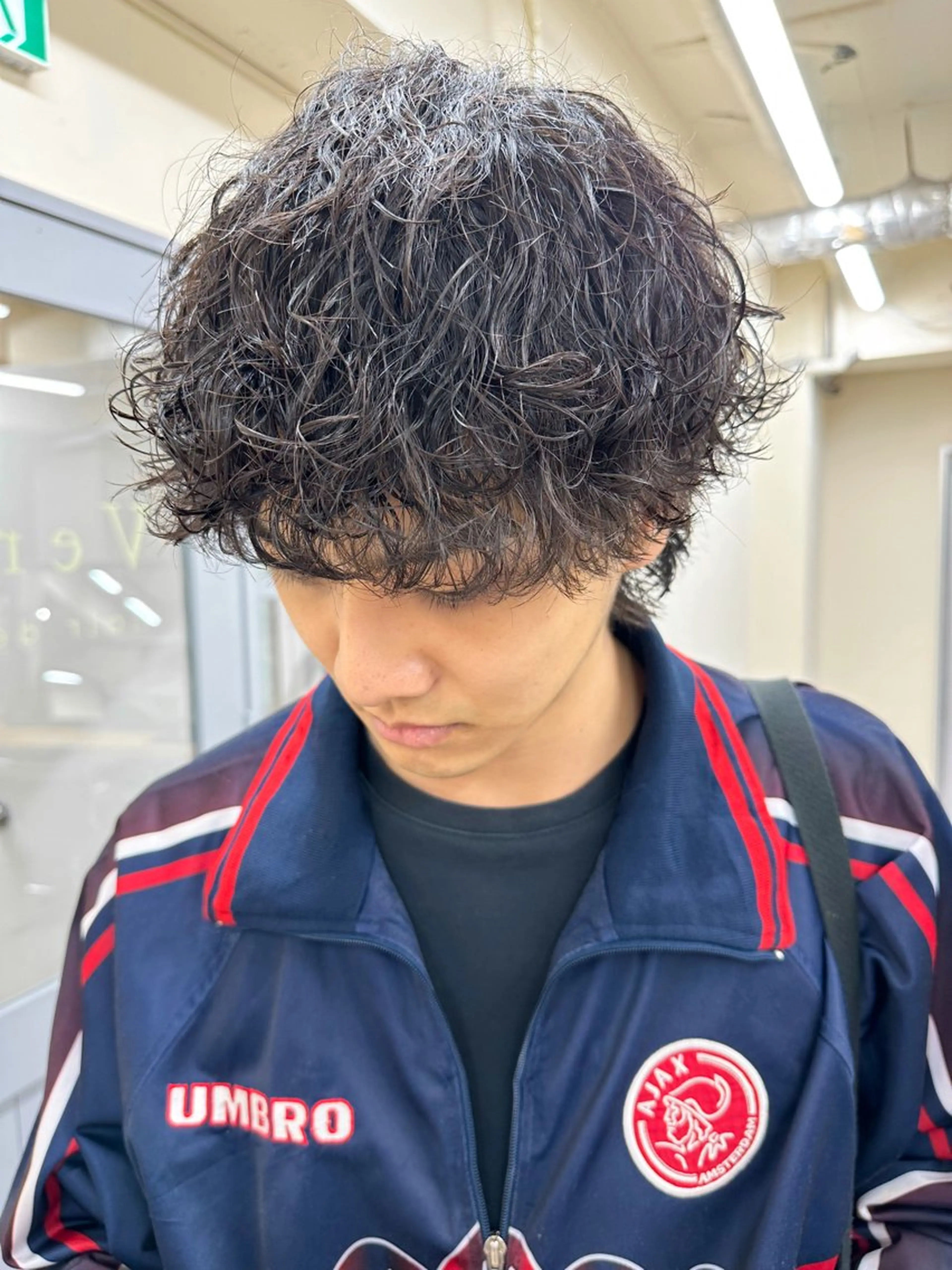 ショート パーマ メンズ メンズパーマ メンズ特化ryoのヘアスタイル