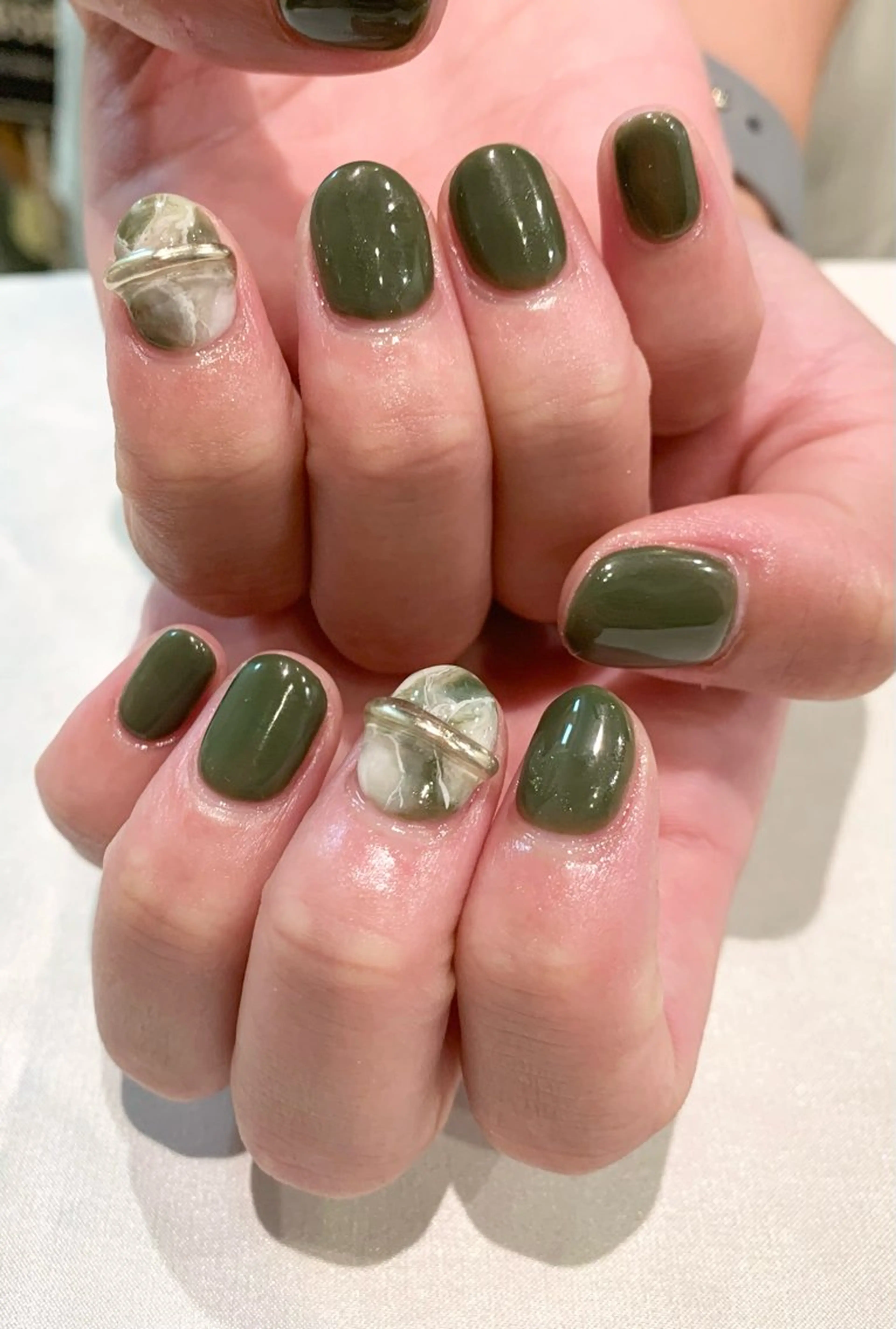 ネイル ハンドネイル ecrin 💎 mayuのネイルデザイン