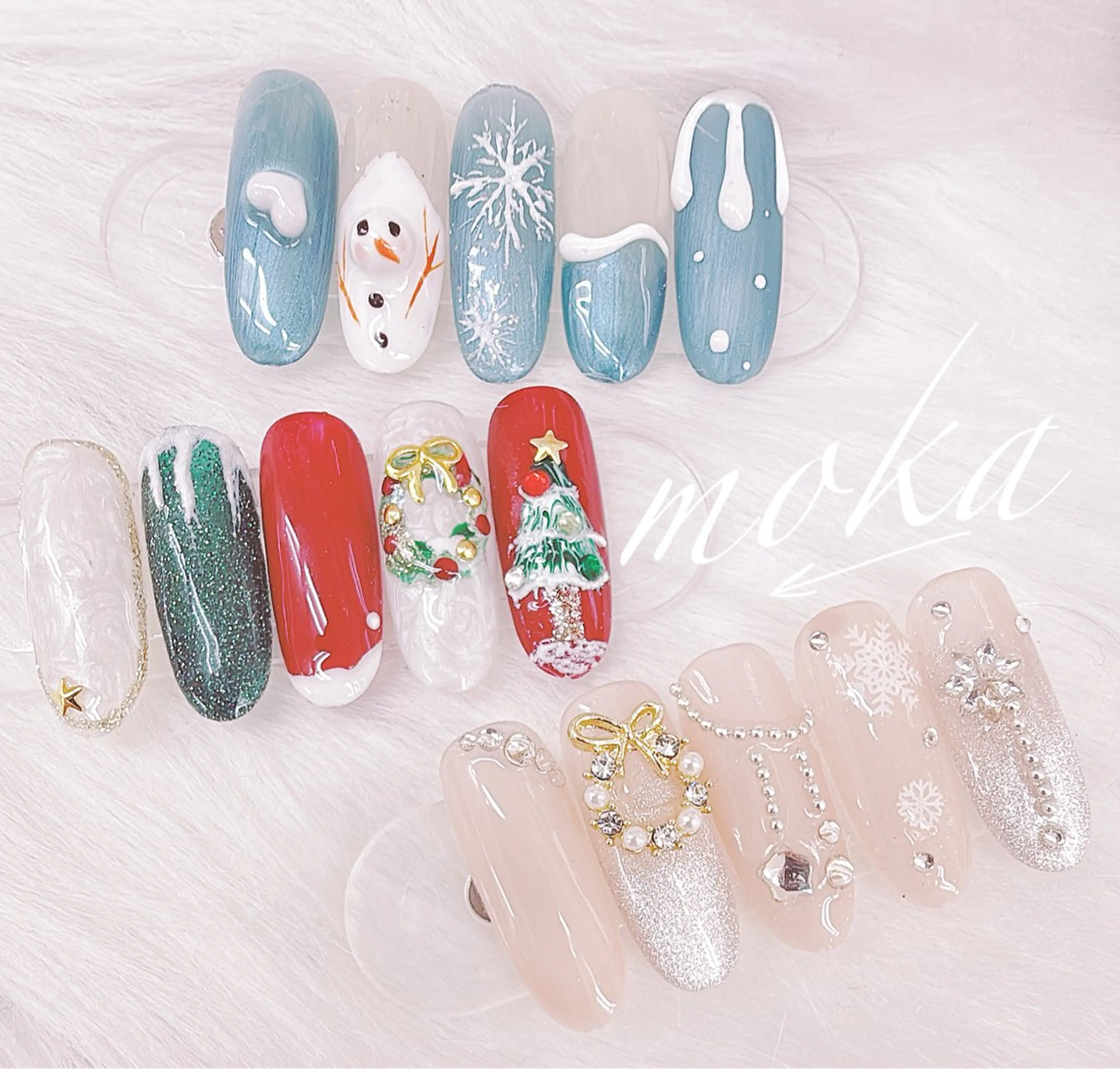 ネイル 胡蝶蘭レディーサロン NailMOKA所属・胡蝶蘭レディースサロ ンNailMOKAのネイルデザイン