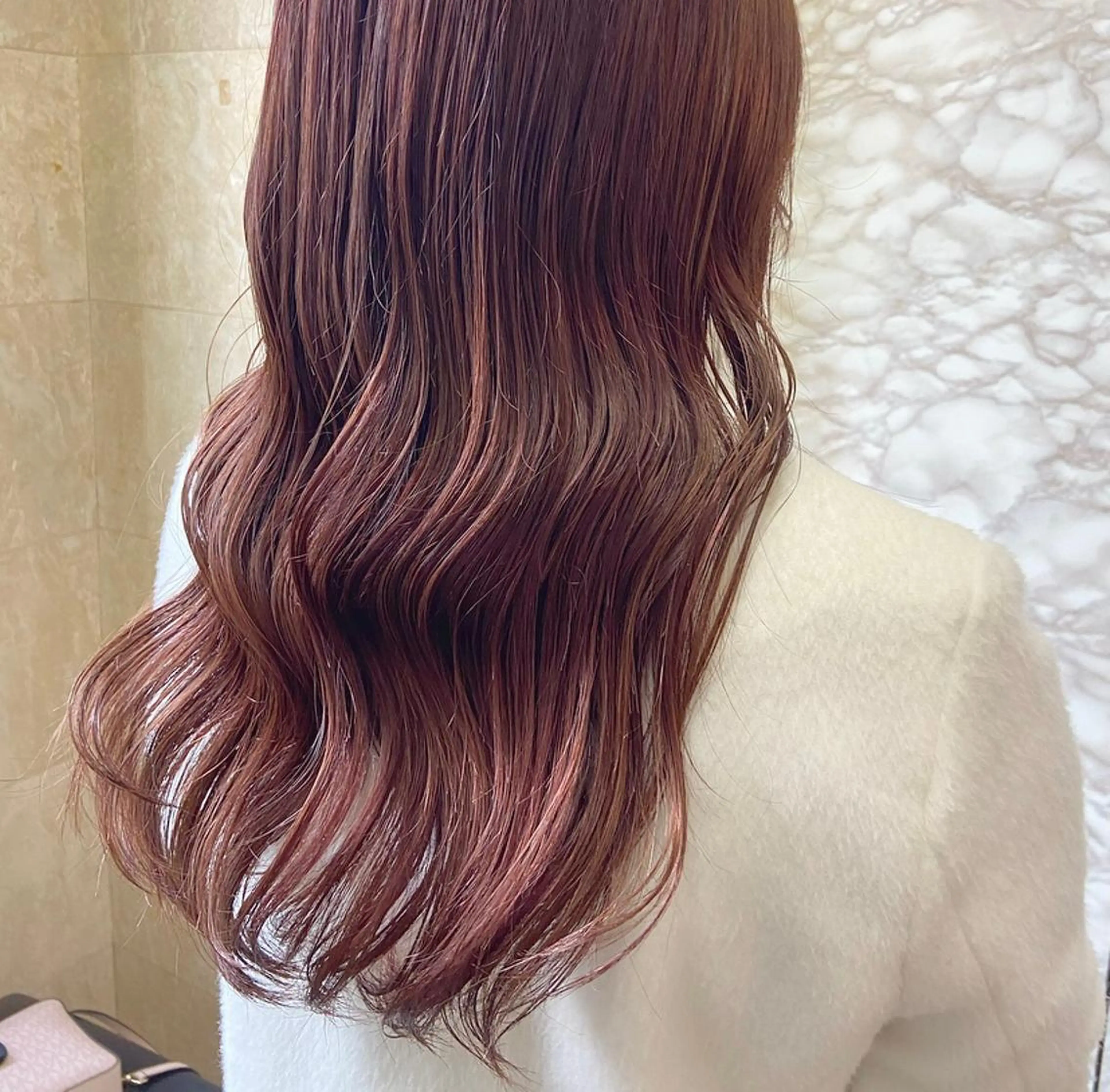 ロング カラー ヘアカラー トリートメント ヘアセット 地毛風艶カラー🌿 喜多夏海のヘアスタイル