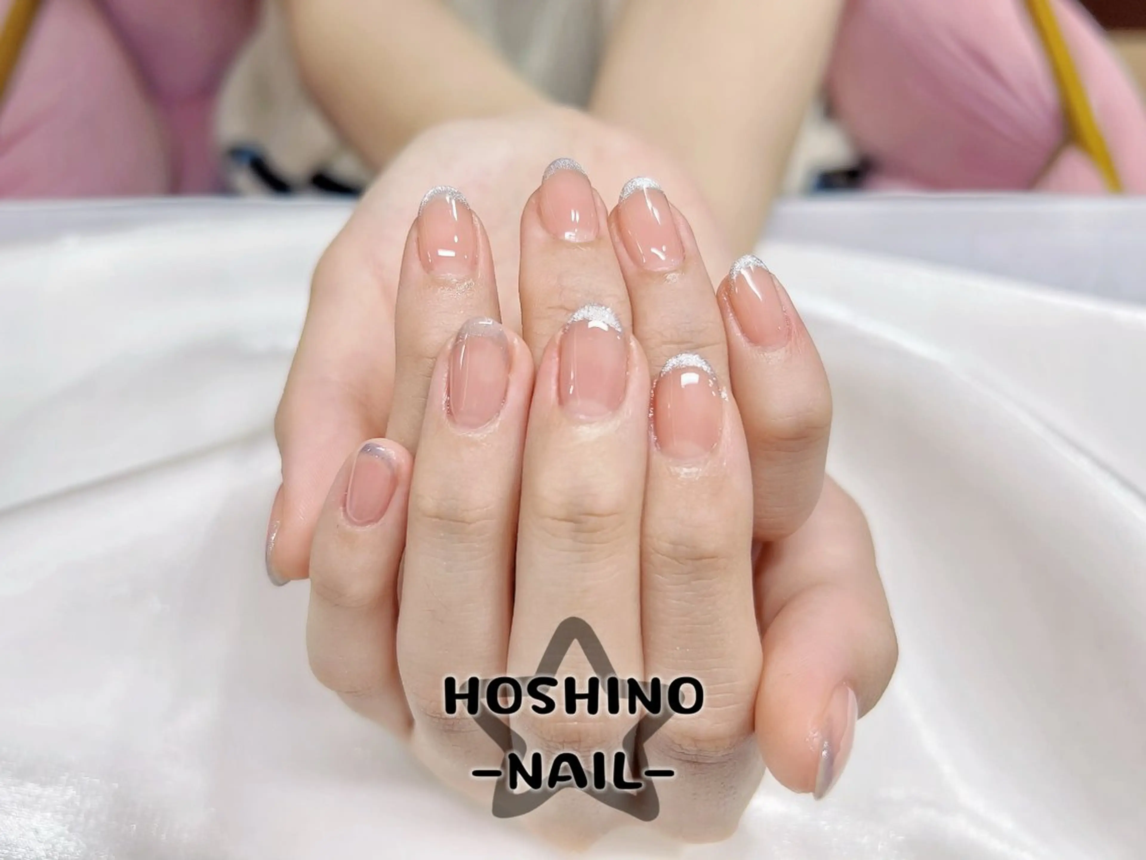 ネイル フレンチネイル マグネットネイル ハンドネイル ★HOSHINO NAIL★新宿店のネイルデザイン