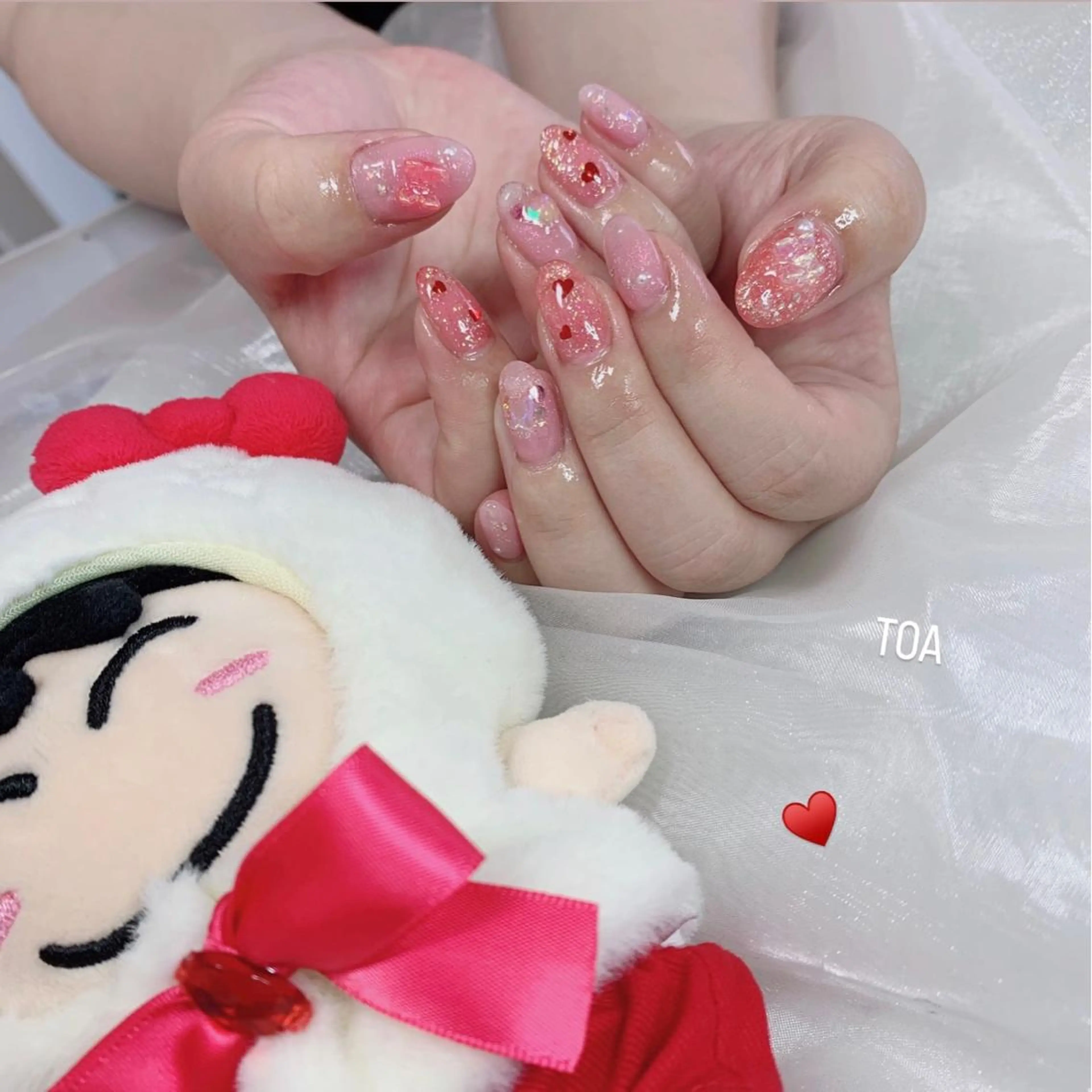 ネイル ハンドネイル La neige* yuki 🥯🍑のネイルデザイン