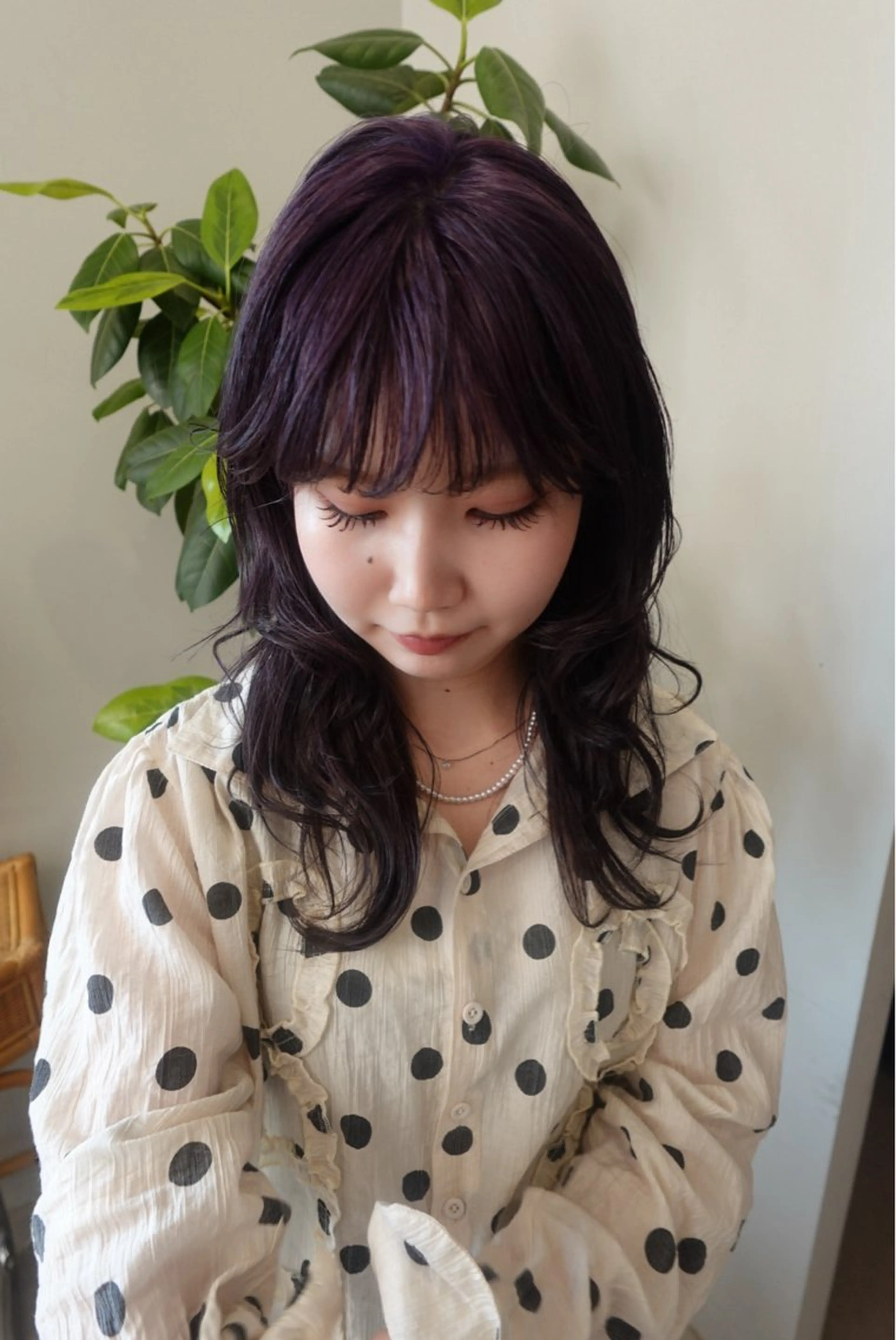 ロング カラー ヘッドスパ ramphy 加藤 美羽のヘアスタイル