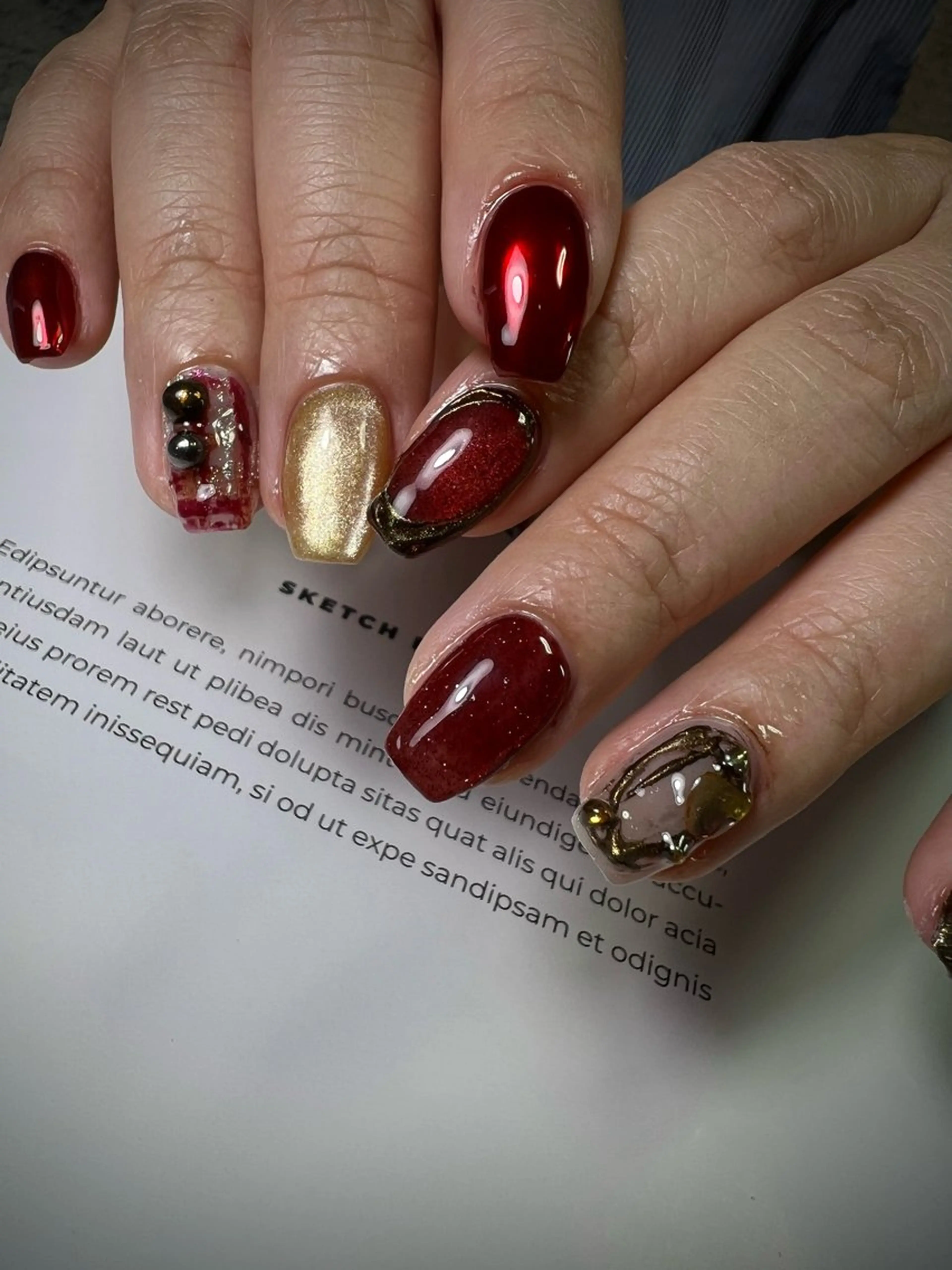 ネイル ハンドネイル μ3.nail mayuのネイルデザイン