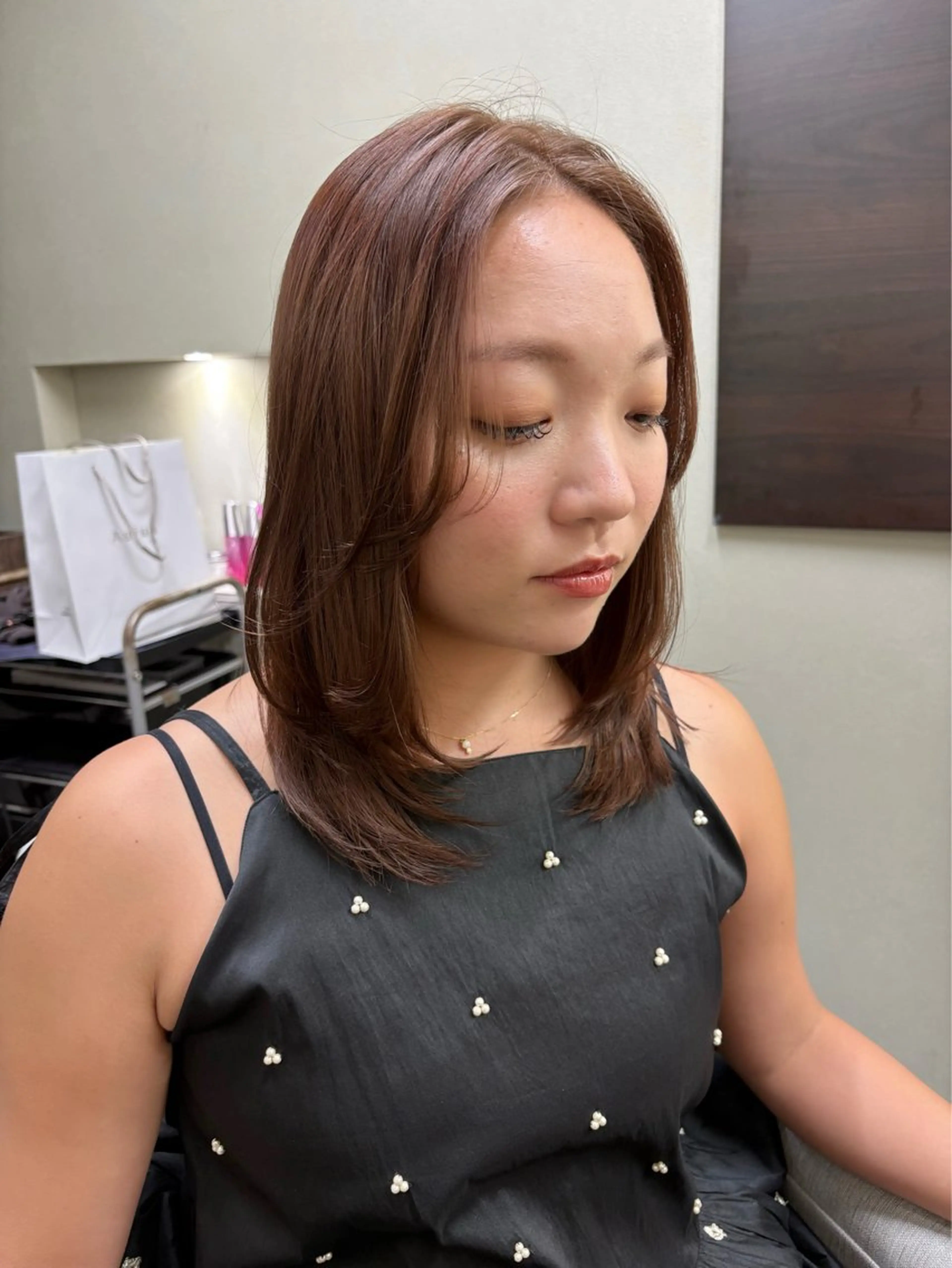 【平日限定⭐️】 💟似合わせカット＋ エドルカラー＋カシミヤトリートメント💟の写真