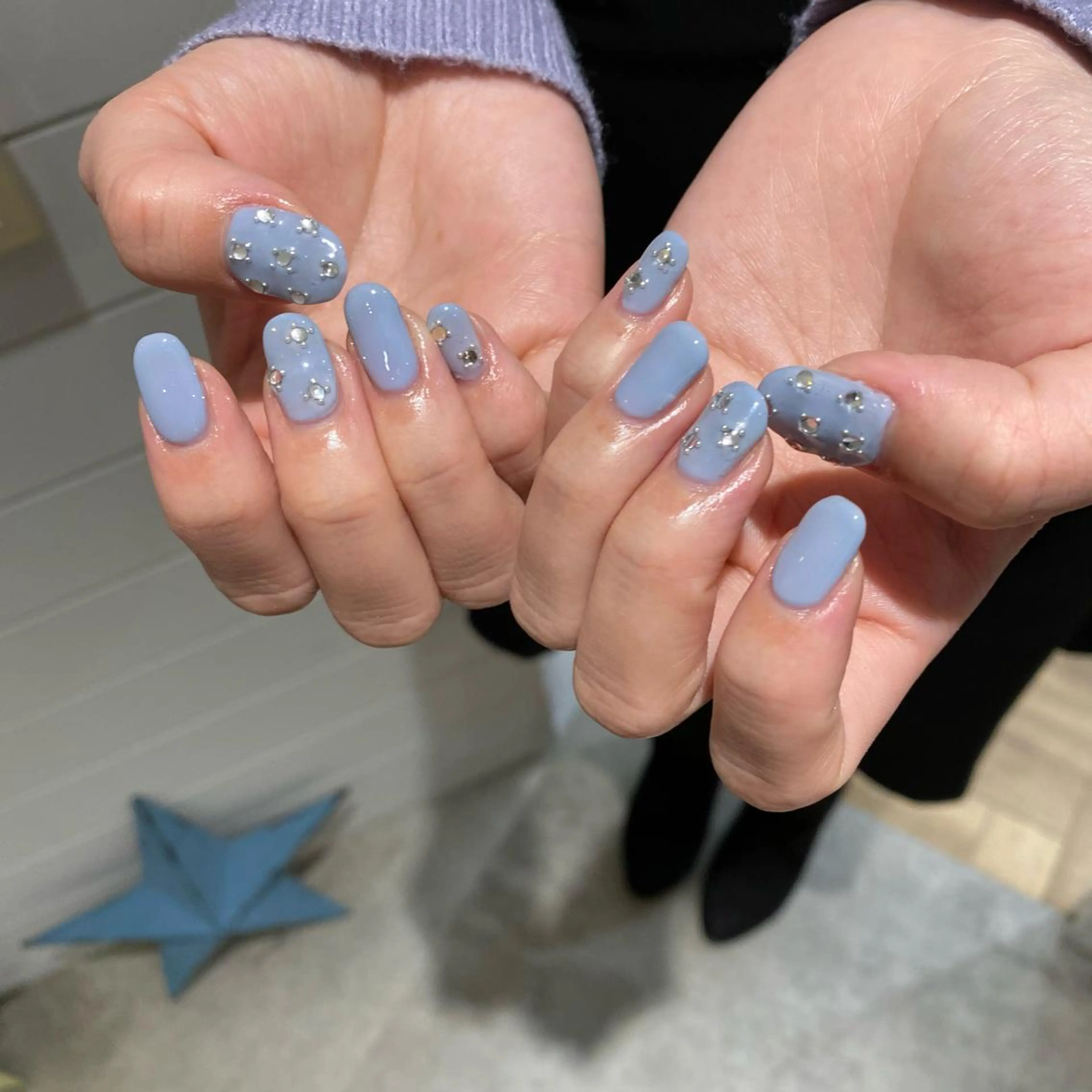 ネイル sio.nail&eyebrow salon shimokitazawa2号店所属・nailist mana𖤐´-のネイルデザイン