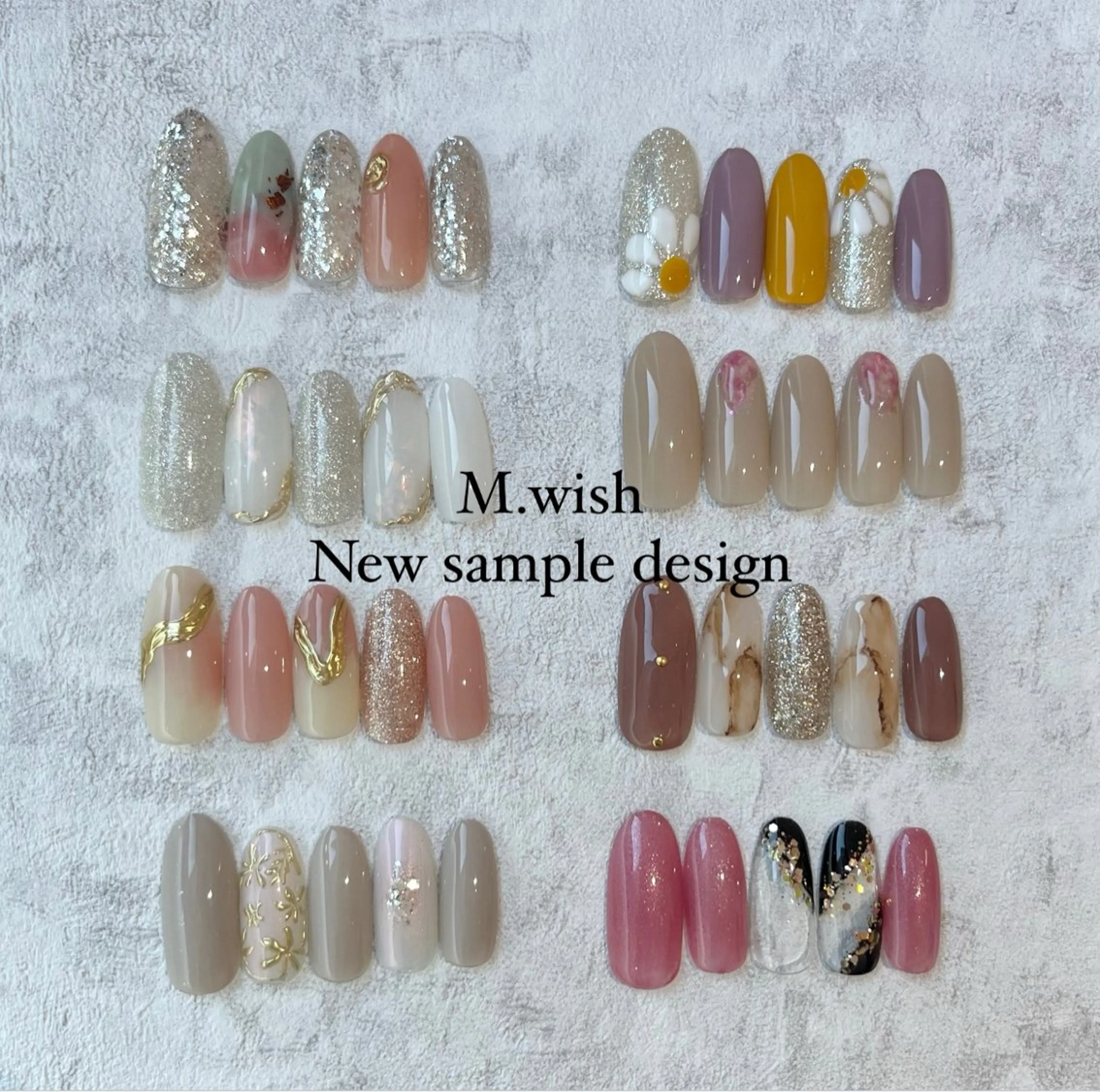 ネイル M.wish Yukinaのネイルデザイン