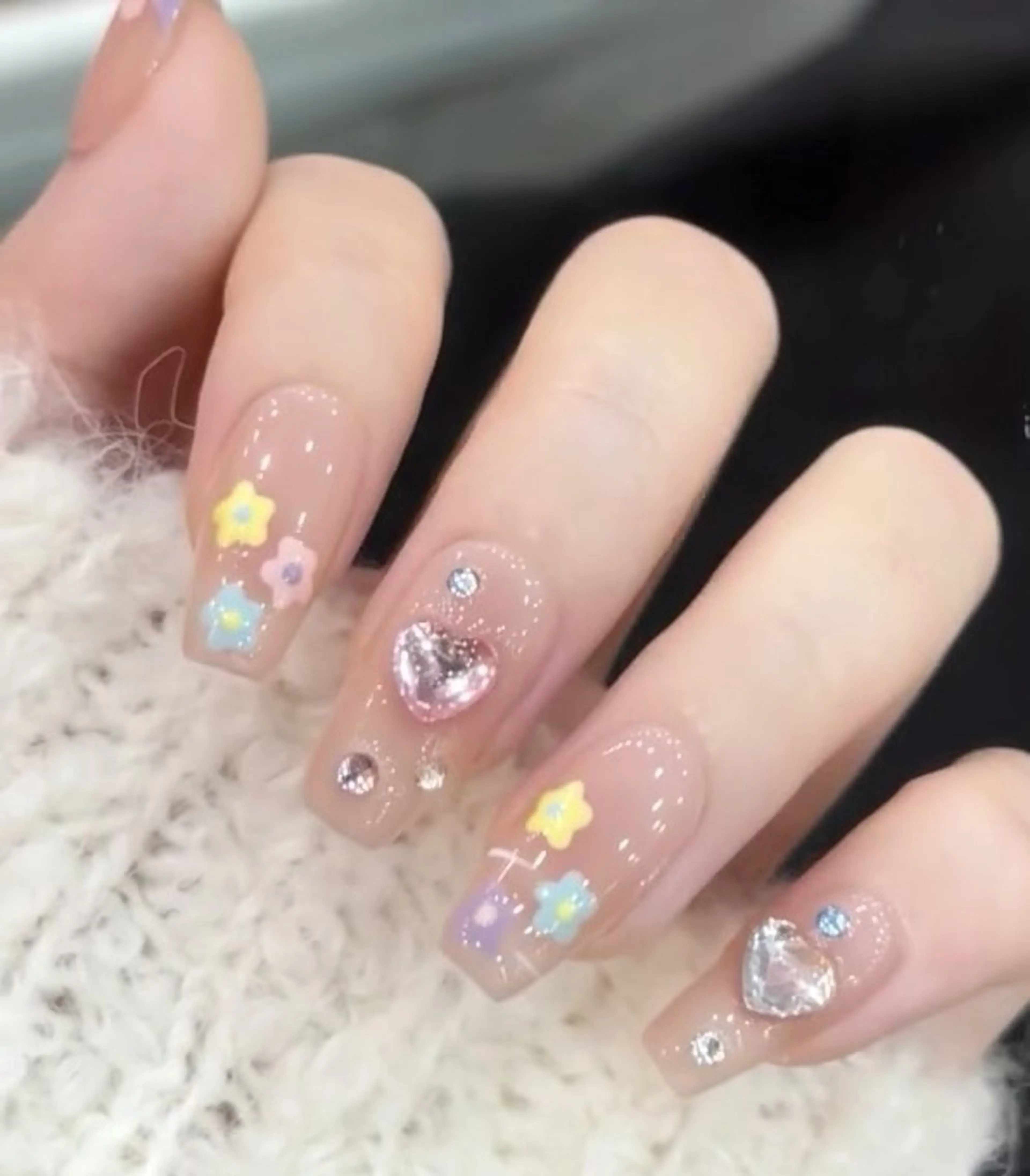 ネイル 春ネイル ハンドネイル UM Nail Salonのネイルデザイン