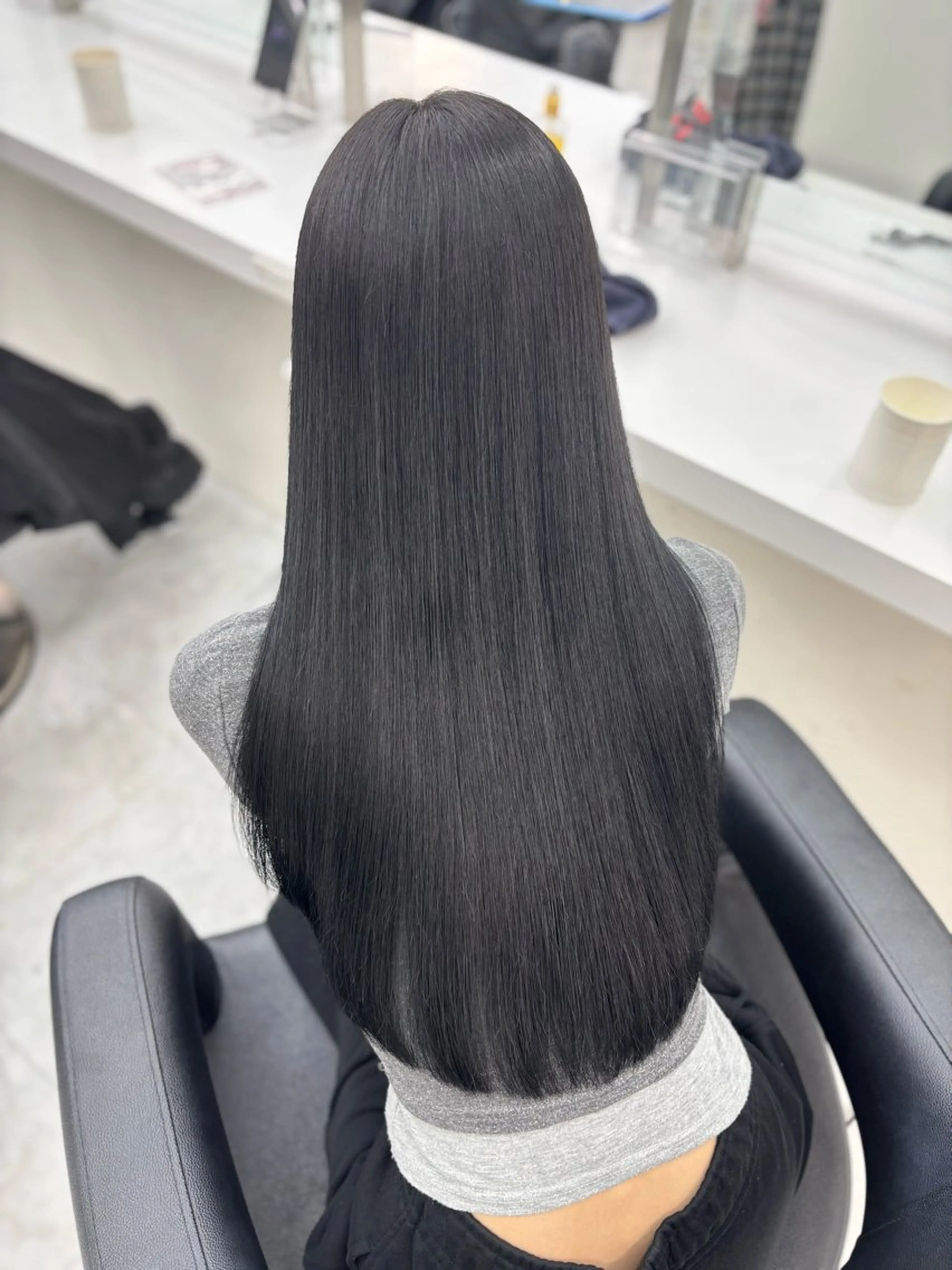 ロング トリートメント ヘッドスパ ヘアセット 🫧韓国風透明感 ヘア🫧towaのヘアスタイル