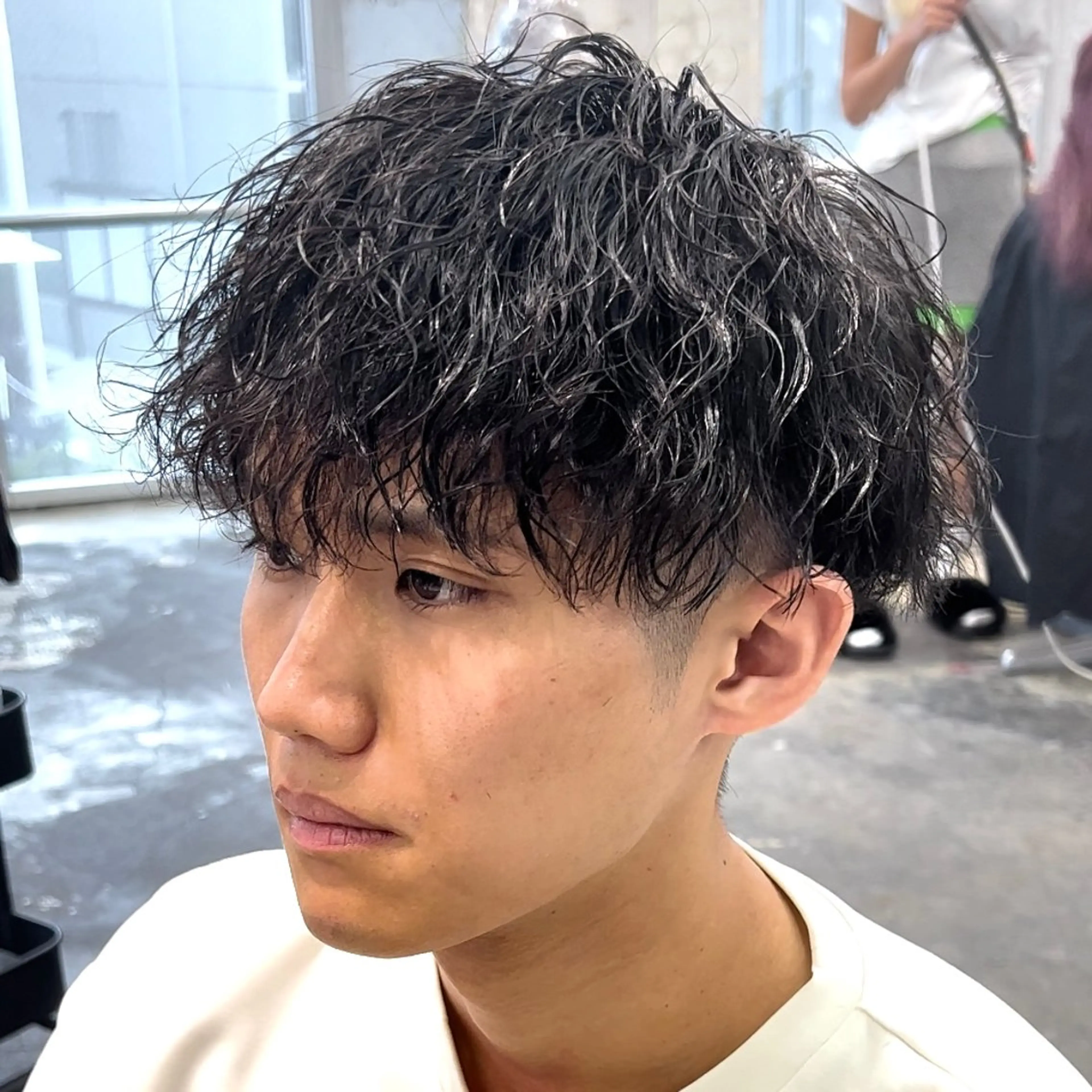 パーマ メンズ 似合わせパーマ/ 艶髪矯正/文哉のヘアスタイル