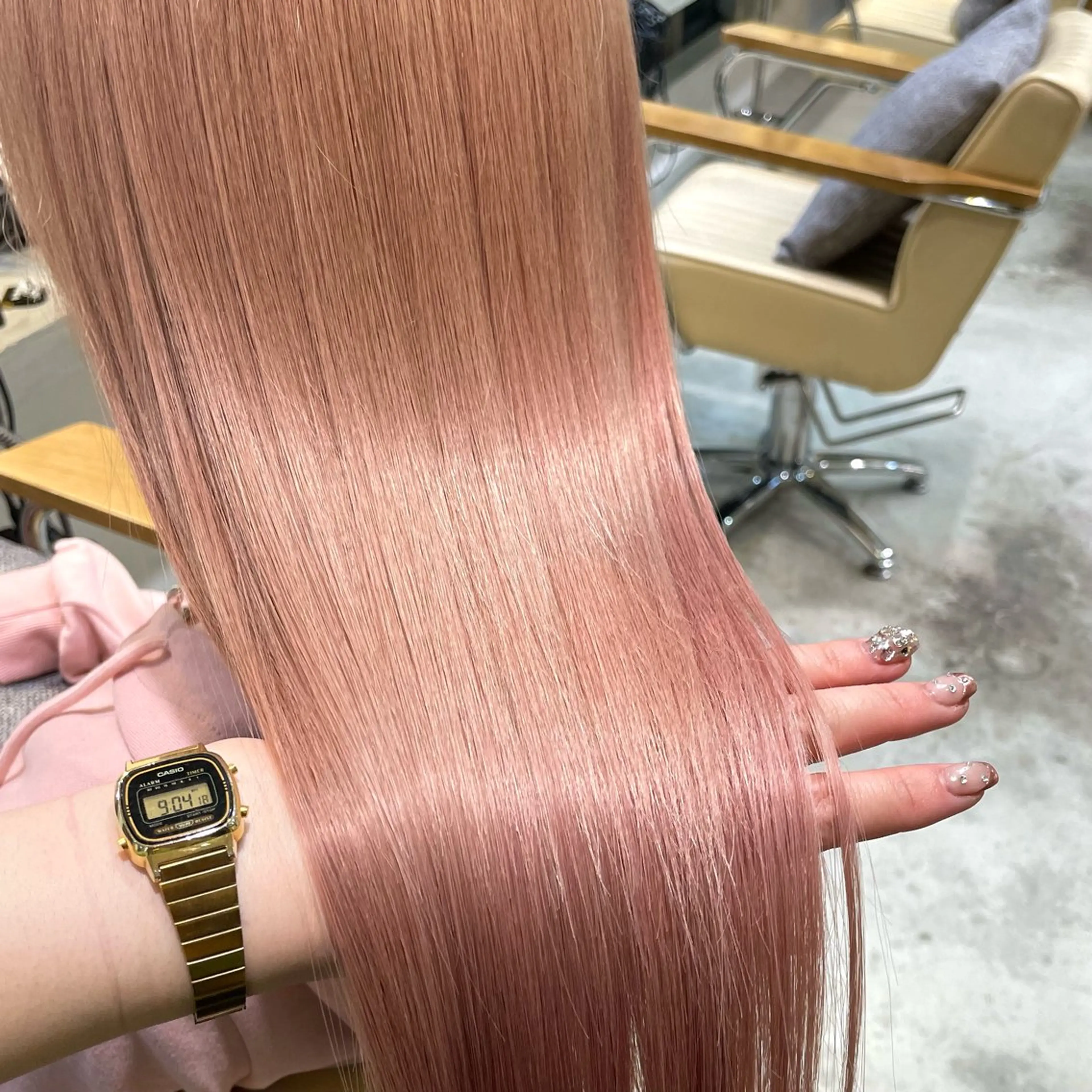 セミロング トリートメント 🎀 liz🎀のヘアスタイル