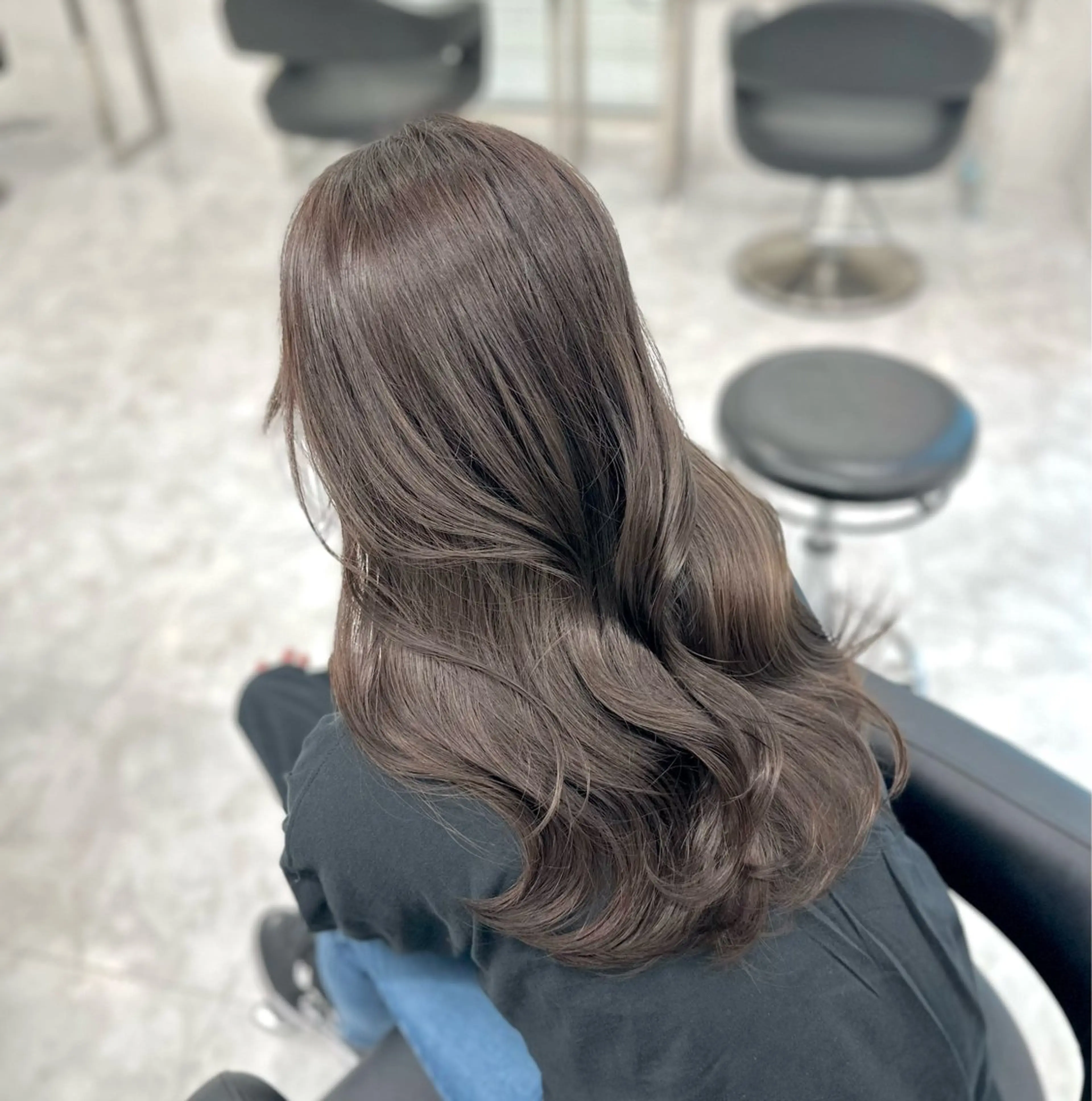 ロング カラー ベージュ‎/ダブルカ ラー/RINKA🎀のヘアスタイル