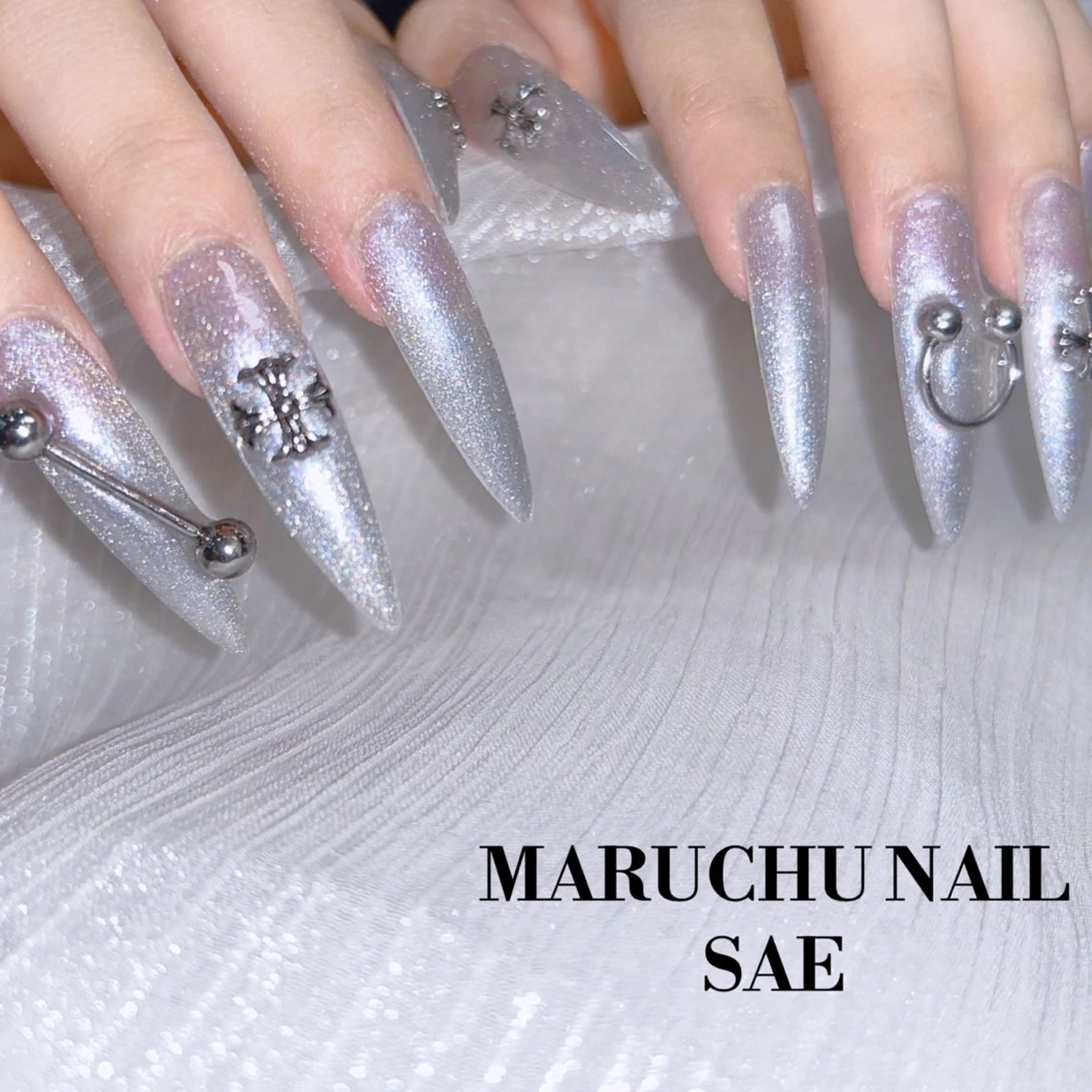 ネイル ハンドネイル MARUCHU SAE👽のネイルデザイン