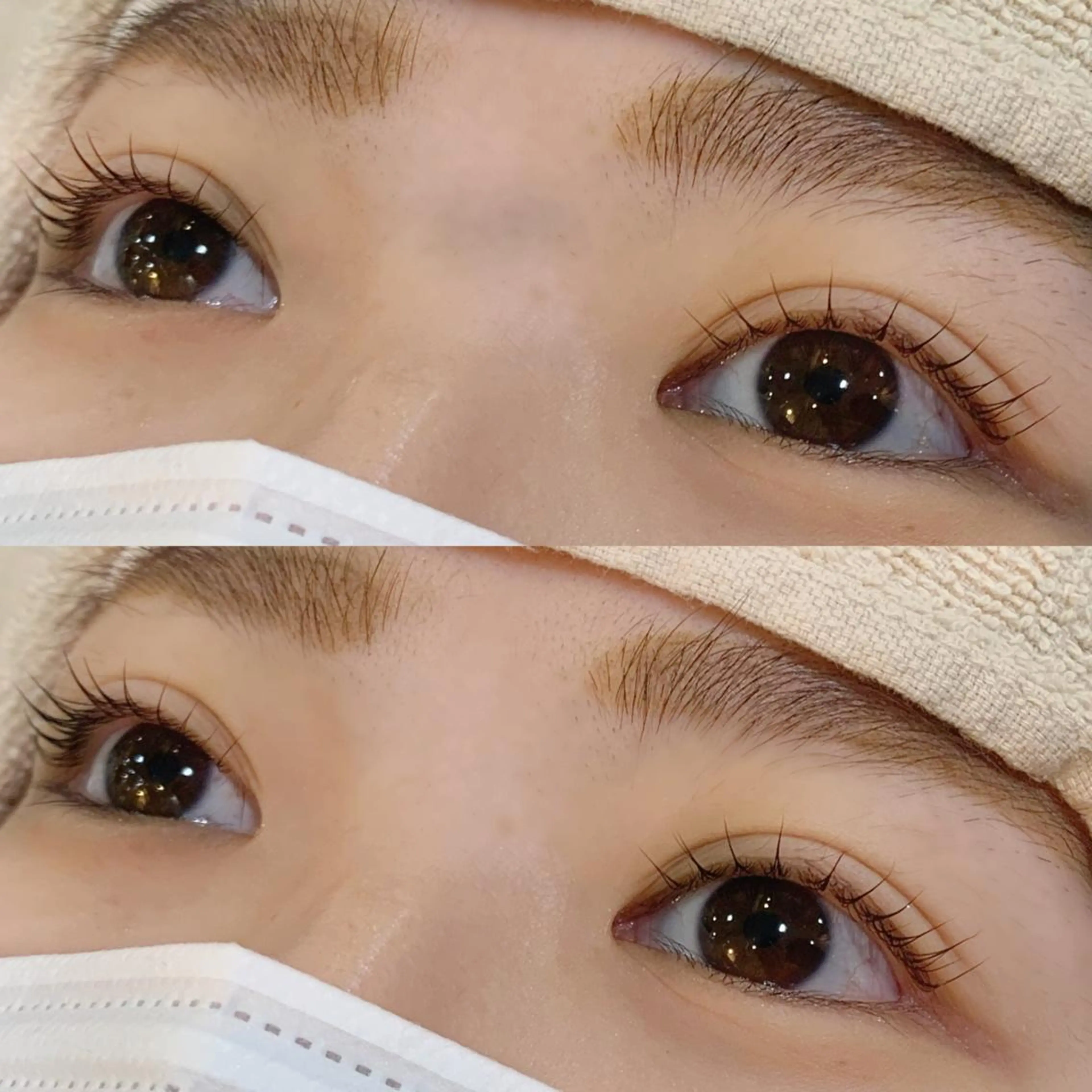 マツエク・マツパ ナチュラル 一重×まつ毛パーマ LaBless 天王寺RINOのヘアスタイル