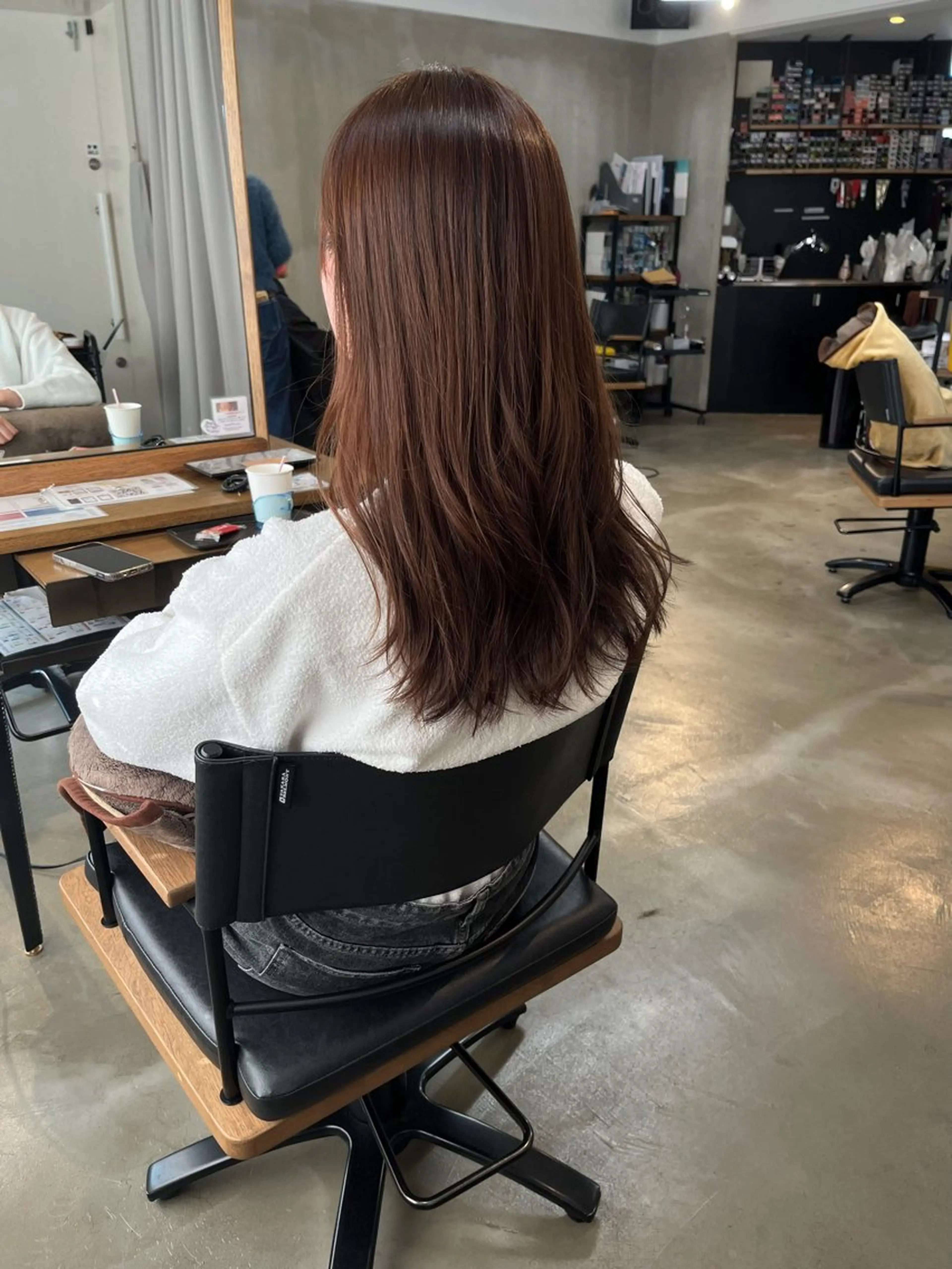 セミロング カラー RoooHAIR/ ちあきのヘアスタイル