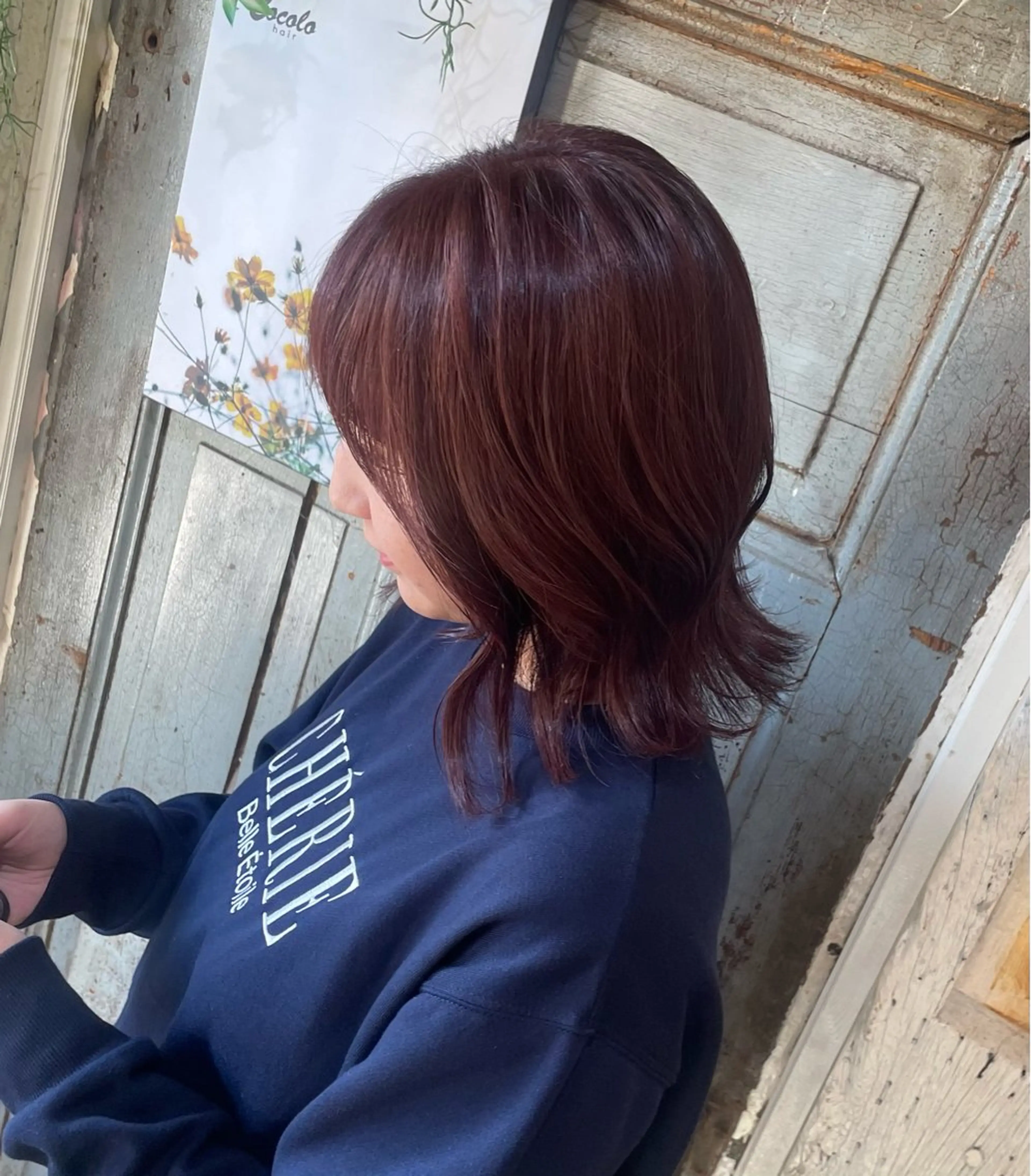 セミロング カラー モテるブラウンカラー の達人Tomoyaのヘアスタイル