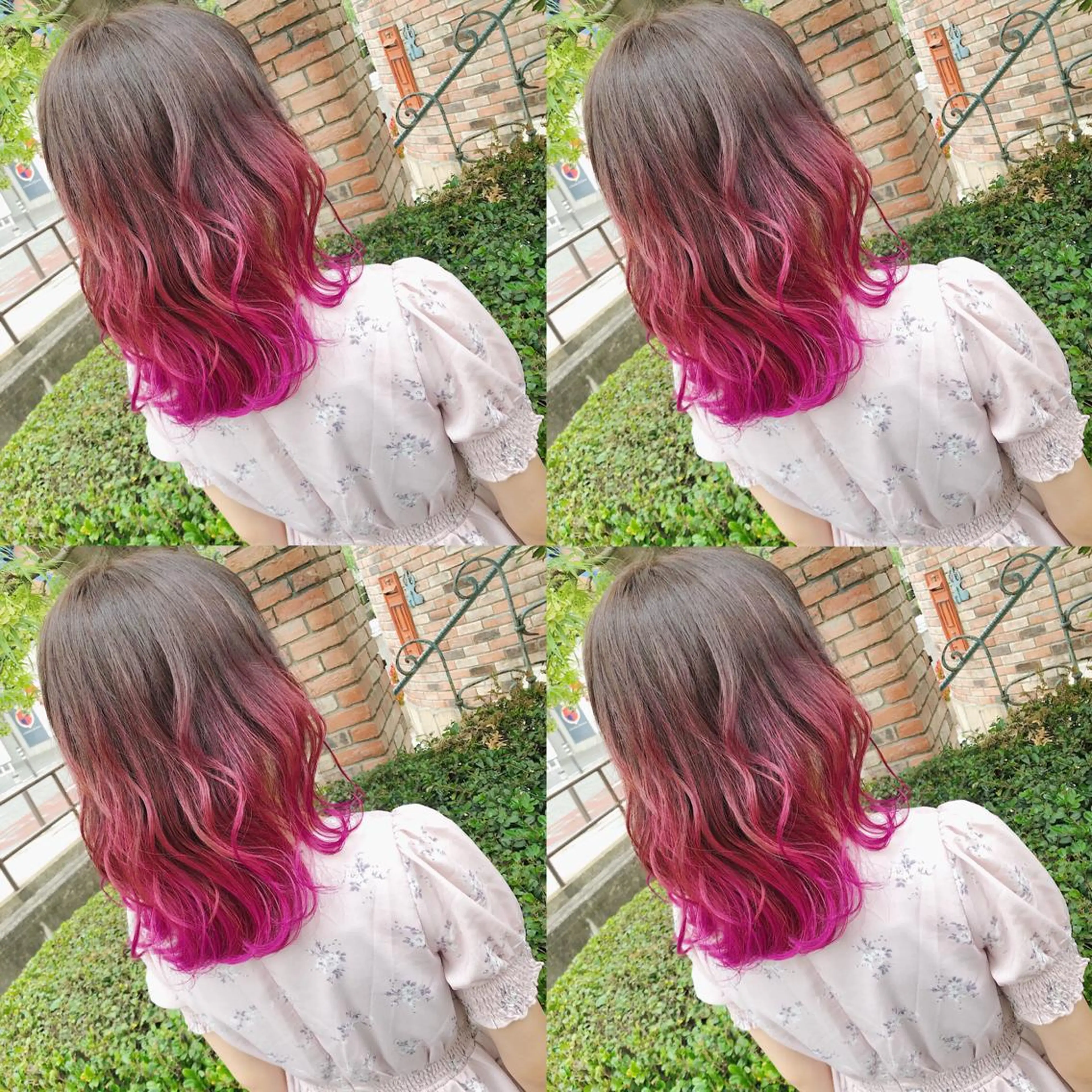 セミロング カラー ヘアアレンジ キッズ カット ヘアカラー トリートメント 💟Chloe原宿店 🩶ハイトーンのヘアスタイル